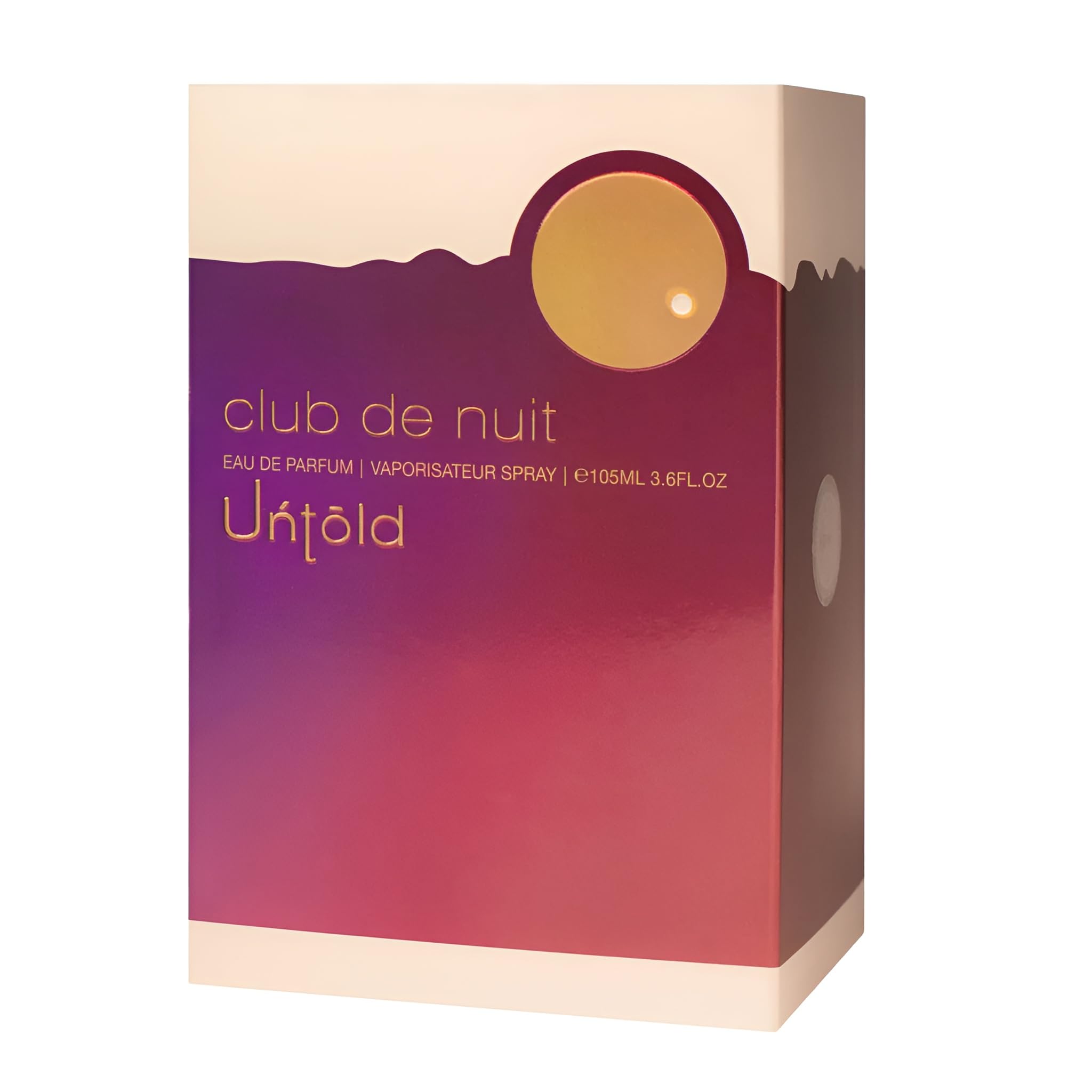 Armaf Club De Nuit Untold for Men Eau de Parfum Spray, 3.6 Ounce