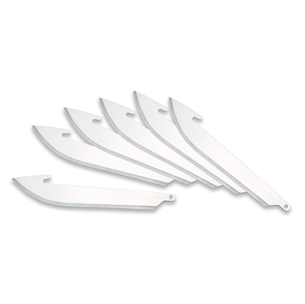شفرات سكين بديلة 3.5 بوصة من RazorSafe من OUTDOOR EDGE، 6 قطع