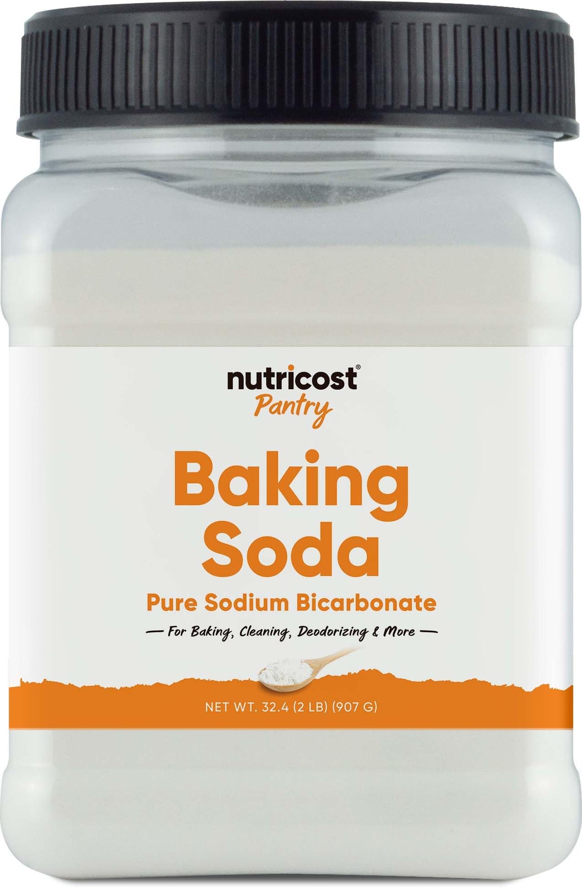Nutricost Baking Soda (2 LBS) - For Baking, Cleaning, Deodorizing, and More (Pantry)