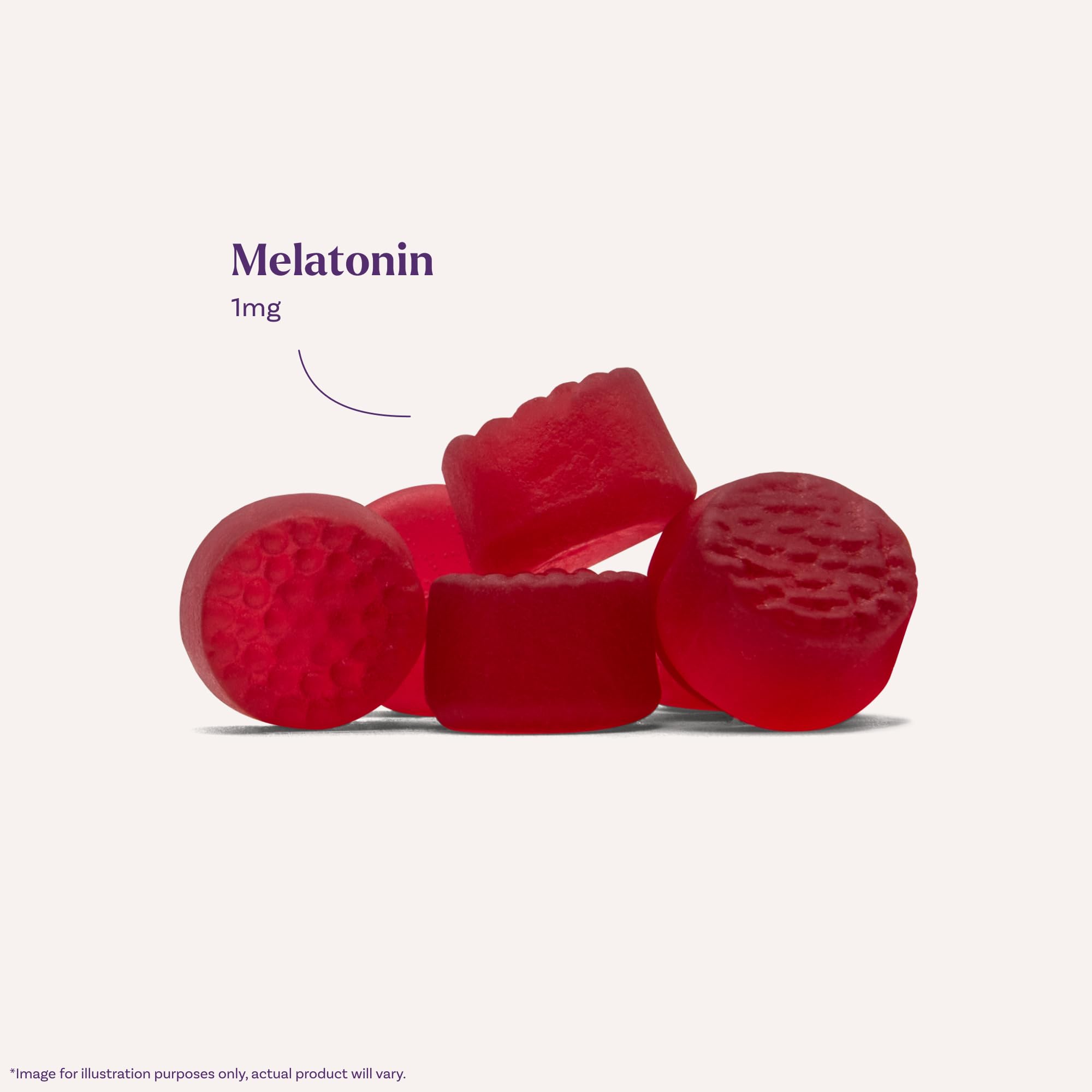 Natrol Kids Melatonin Gummies 1mg, Children's Melatonin for Restful Sleep, 90 Raspberry-Flavored Sleep Gummies, 90 Day Supply