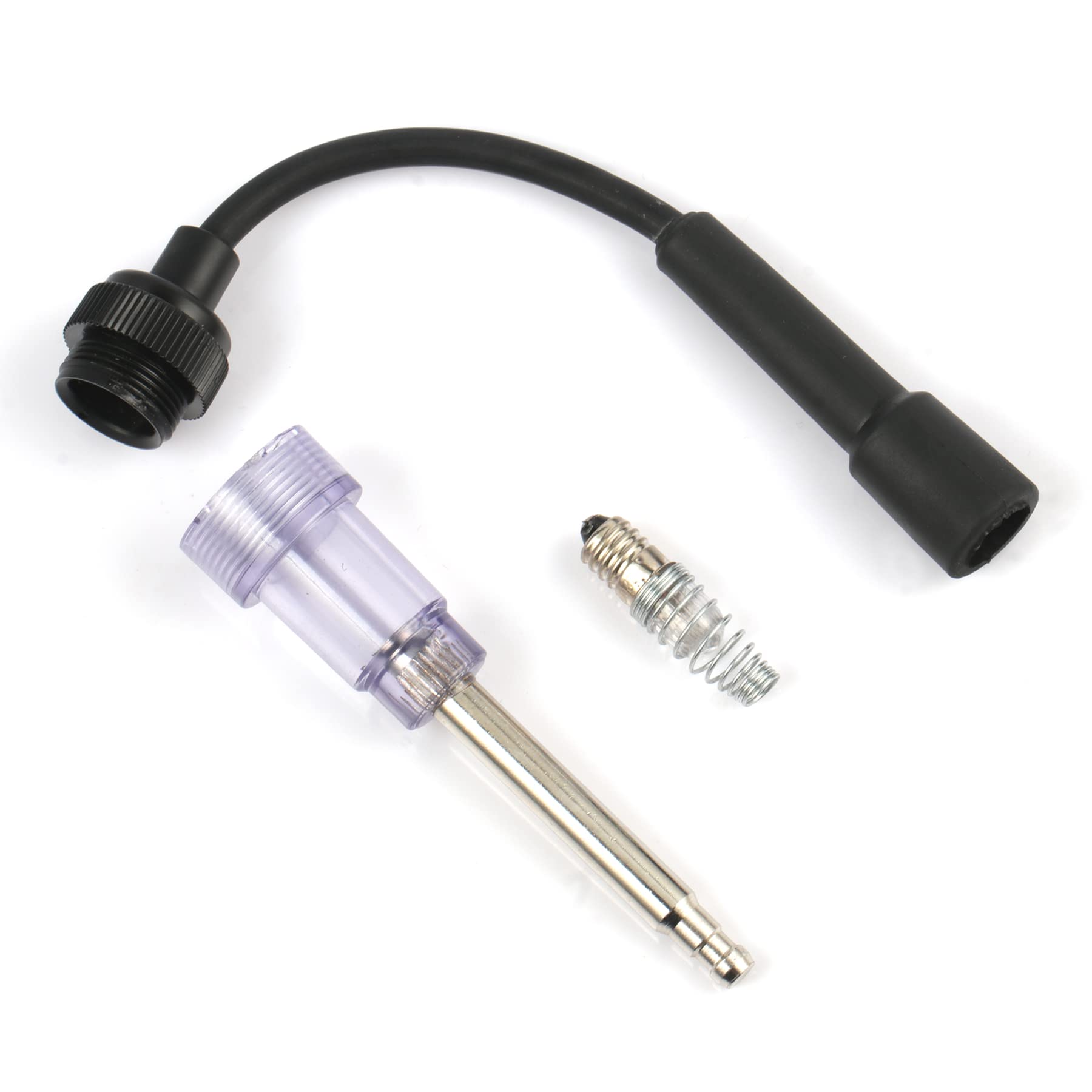 SINGARO Inline Spark Plug Tester, Plug-in Engine Ignition Tester, Car Exterior Accessories, Automobile, Lawn Mower,Engine Verification-Armature Diagnostic Test Tool