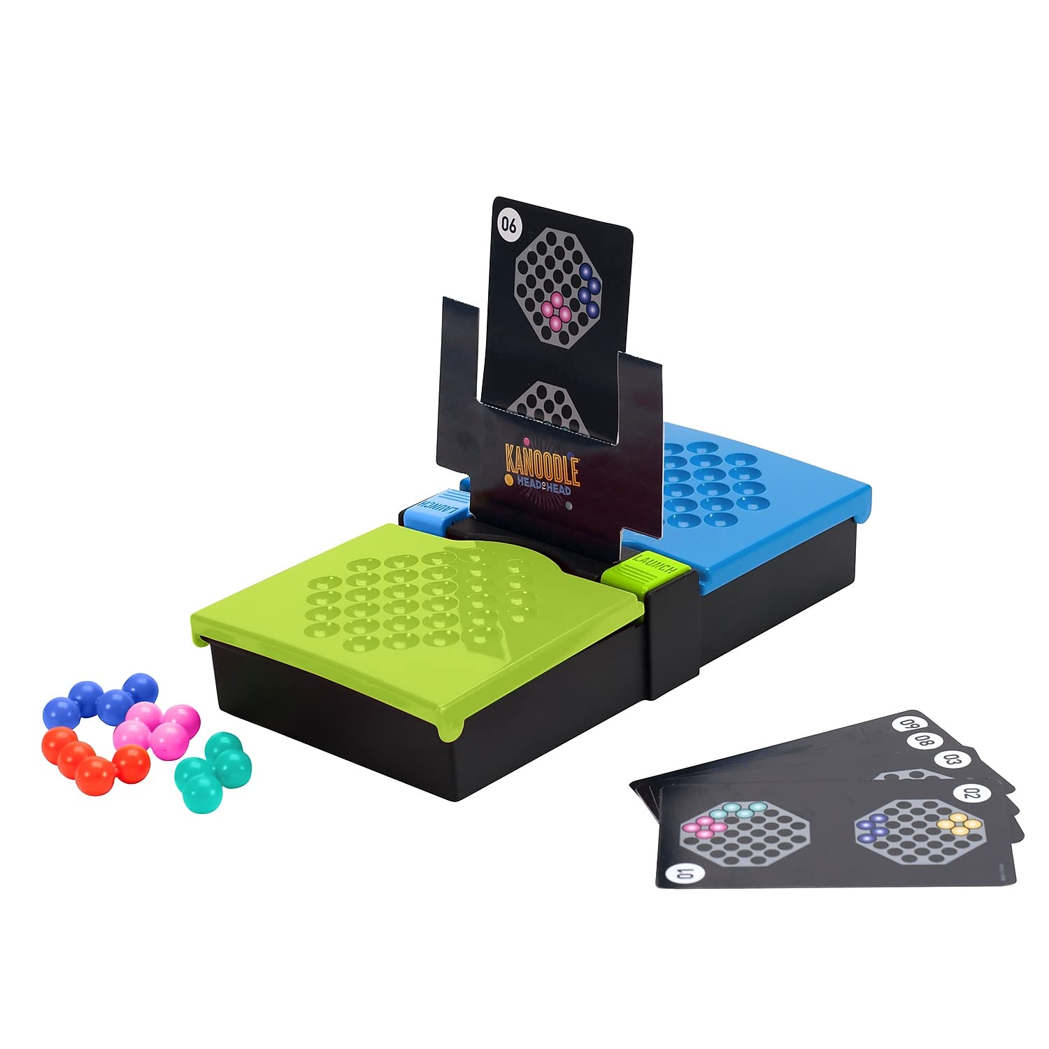 Educational Insights Kanoodle Head-to-Head Puzzle for 2 Players, Brain Teaser Game for Kids, Teens and Adults, Featuring 80 Challenges, Easter Basket Stuffers for Kids, Gift for Ages 7+