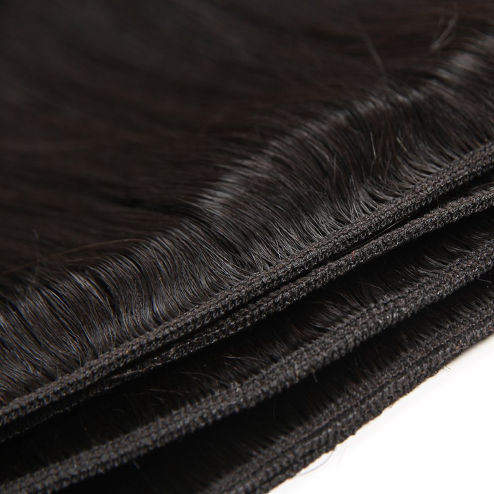 10A Brazilian Straight Human Hair Bundles 18 20 22 Inch 100% Unprocessed Virgin Straight Weave 3 Bundles Deals Human Hair