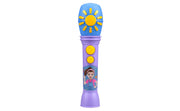 eKids Ms Rachel Toy Microphone for Kids, Includes Built-in Music and Lights, Toddler Toys for Ages 18 Months and Up (Purple)