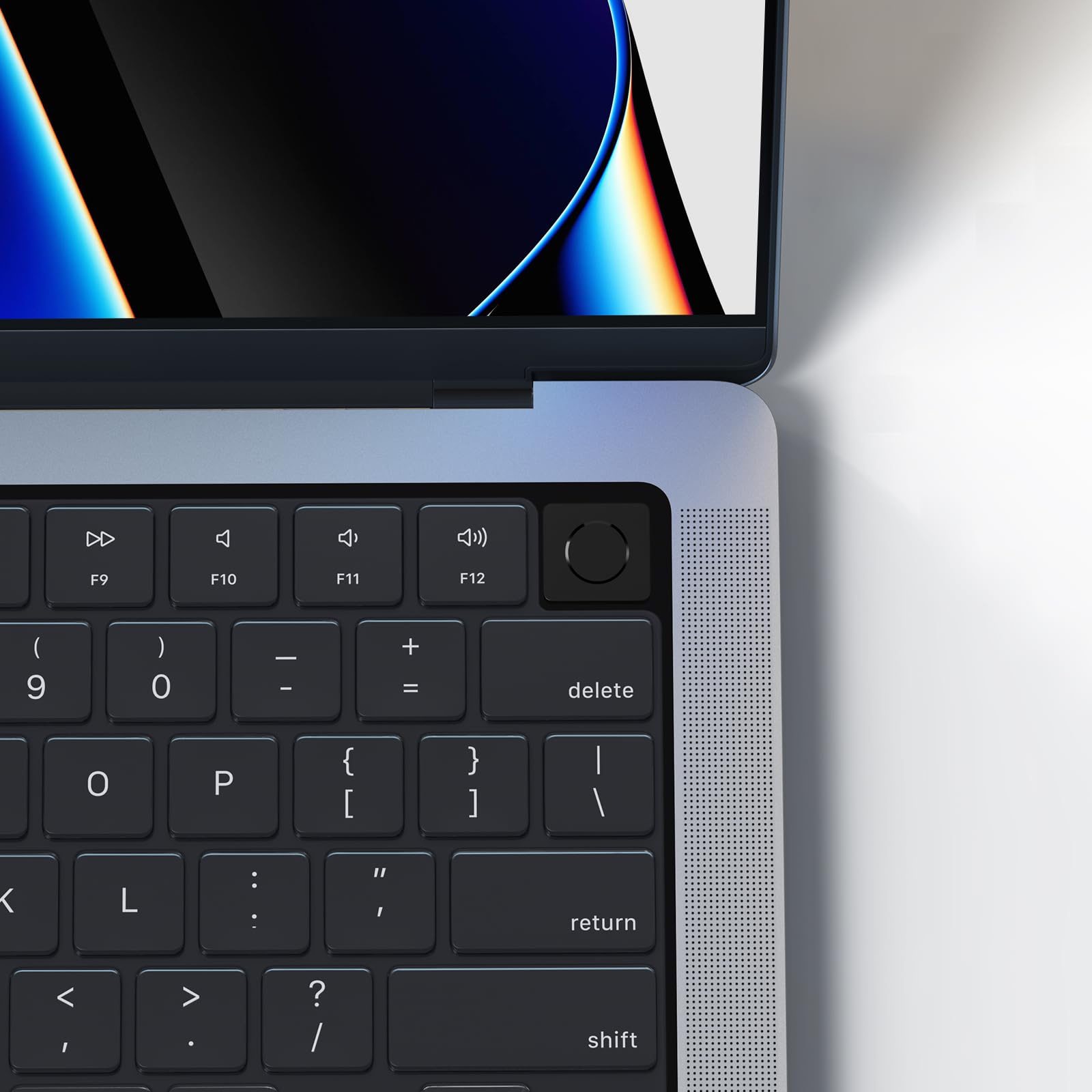 Soonjet Premium Keyboard Cover Protector, Ultra Thin Keyboard Skin for M2 M3 M4 MacBook Air 15", M2 M3 M4 MacBook Air 13.6", 2024 2023 2022 2021 MacBook Pro 14" 16" M4 M3 M2 M1 Chip Pro/Max