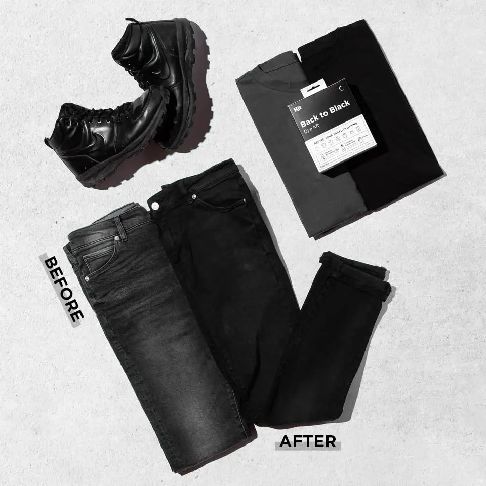 Rit Back to Black Dye Kit, 5.88 x 5 x 2.38