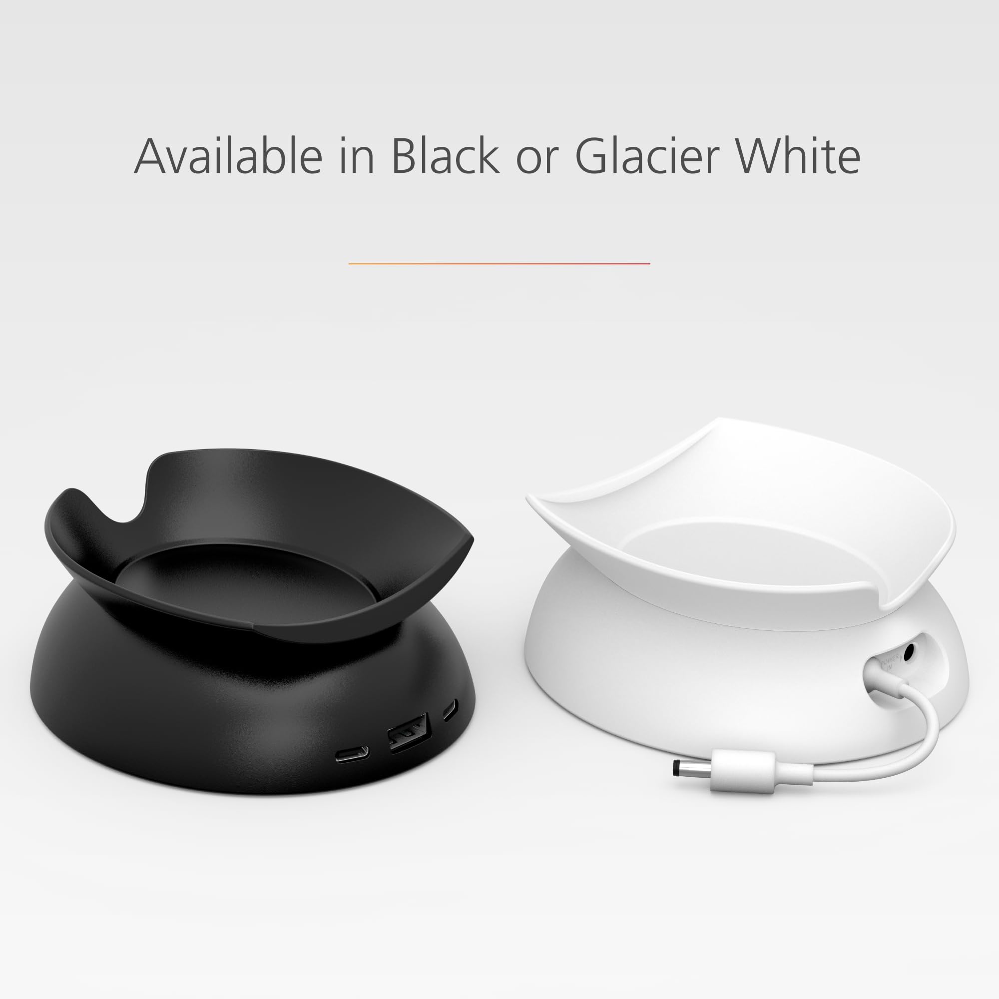 Made for Amazon Stand with USB-C and USB-A Charging Ports for Echo Spot (2024 Release)