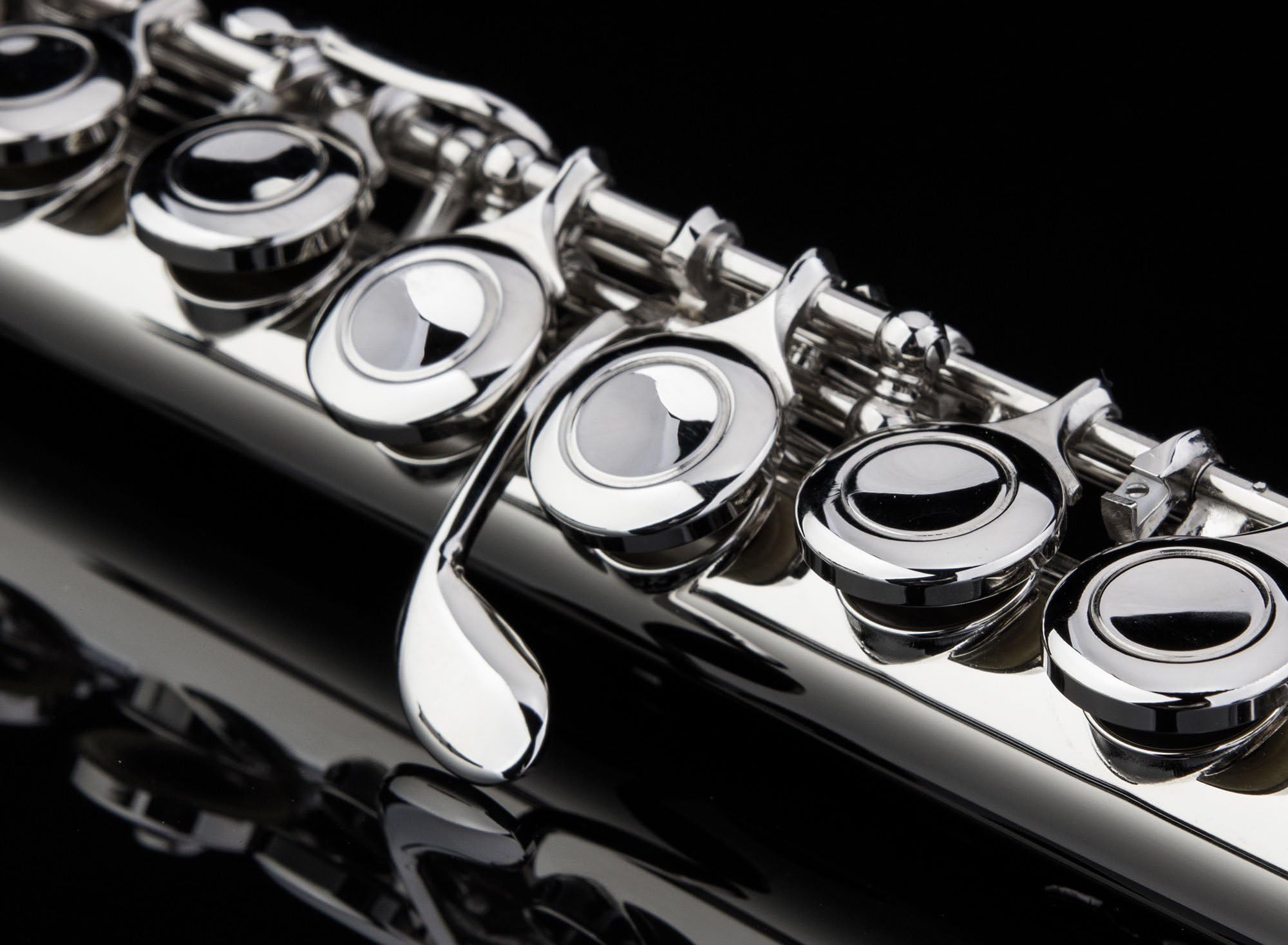 Glory Closed Hole C Flute With Case, Tuning Rod,Joint Grease and Cloth, Gloves, Nickel Siver