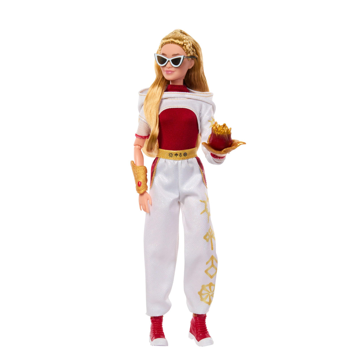 Mattel Disney Zombies 4: Dawn of The Vampires Nova Bright Modepuppe mit abnehmbarem Outfit & 5 Accessoires, inspiriert vom Film