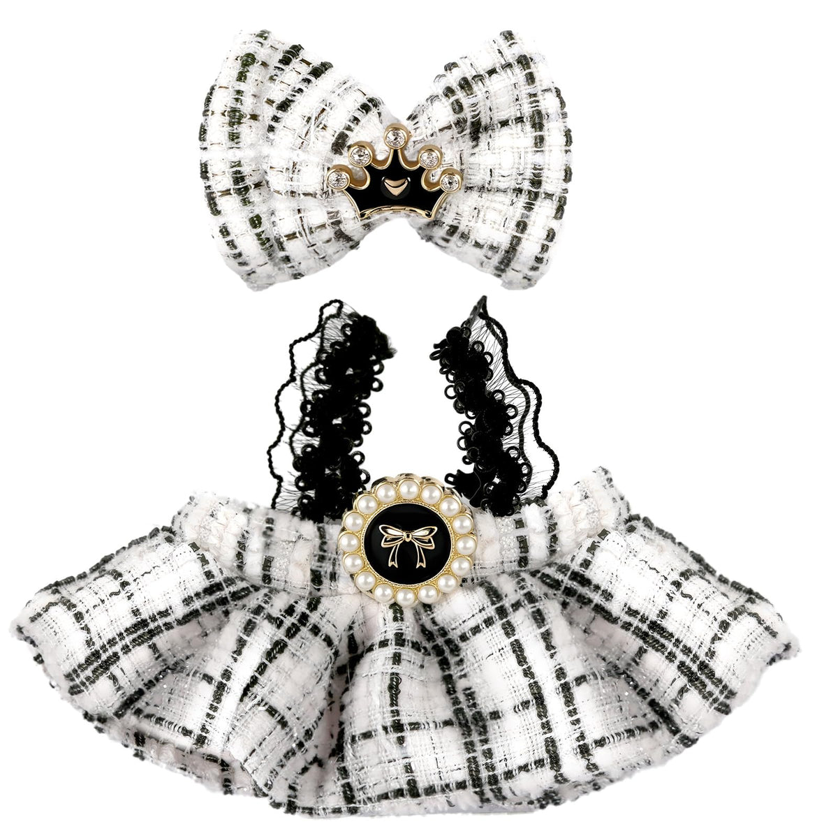 Clothes for LABUBU 17cm Doll (NO Doll),Outfit for LABUBU,Clothes Set for LABUBU Dress Up,Accessories for LABUBU
