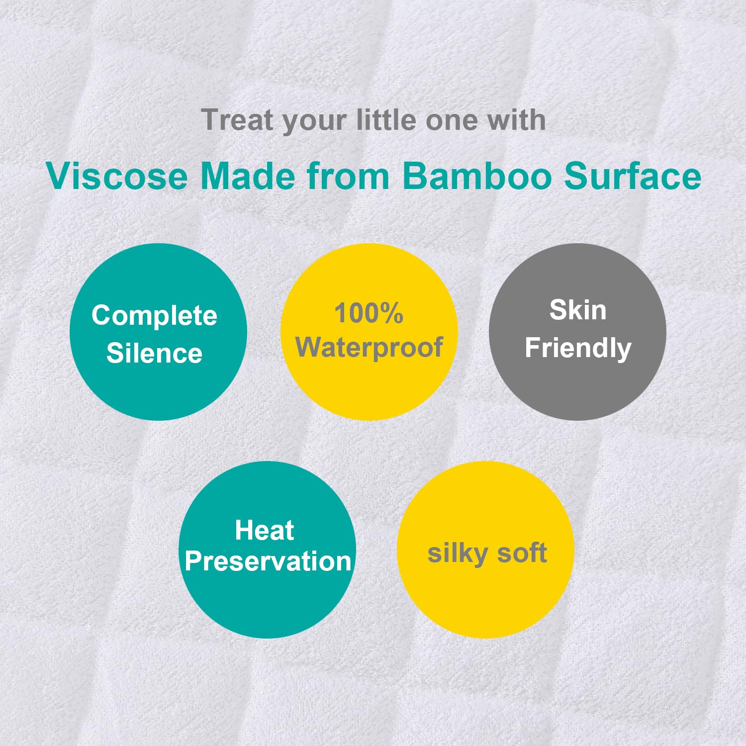 Waterproof Bassinet Mattress Pad Cover Compatible with Baby Delight Beside Me Dreamer Bassinet, 2 Pack, Ultra Soft Surface, Breathable and Easy Care