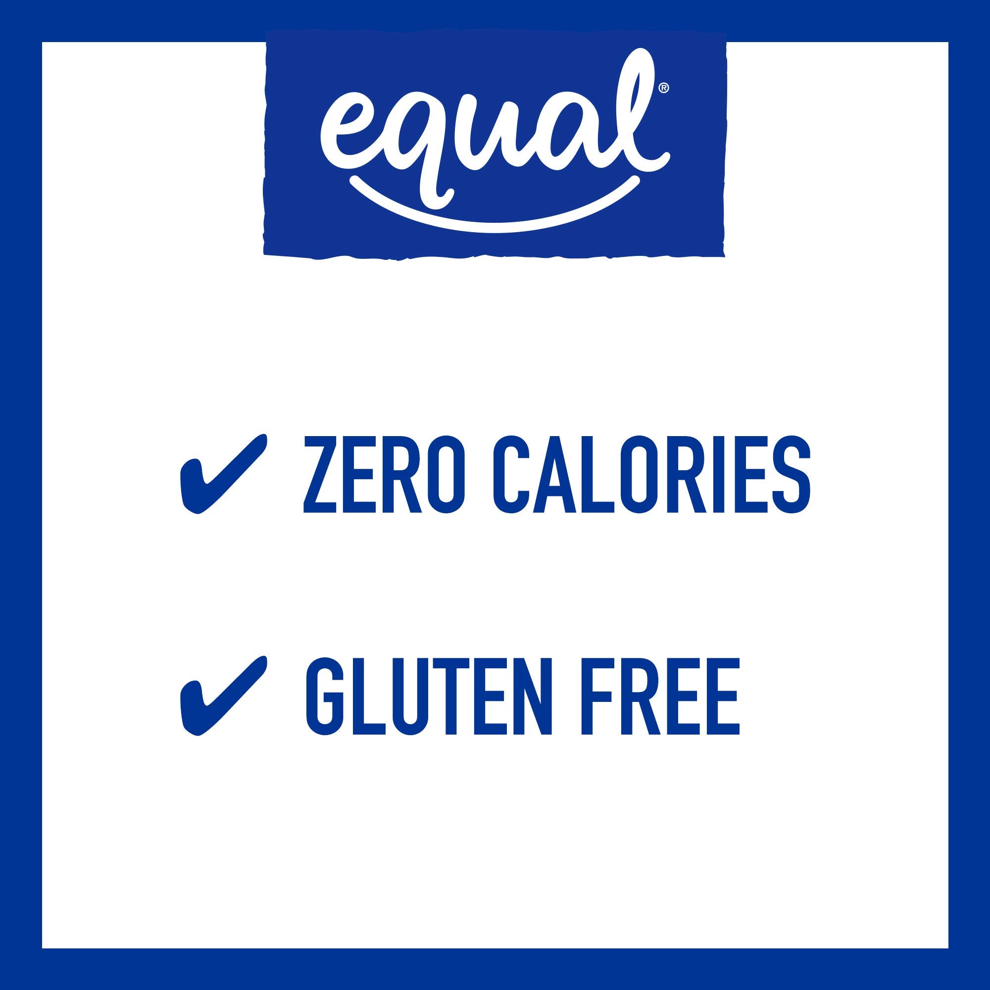 EQUAL 0 Calorie Sweetener, Aspartame and Acesulfame-K Sweetener Packets, Zero Calorie Sugar Alternative, Erythritol Free, 800 Ct (Pack of 1)