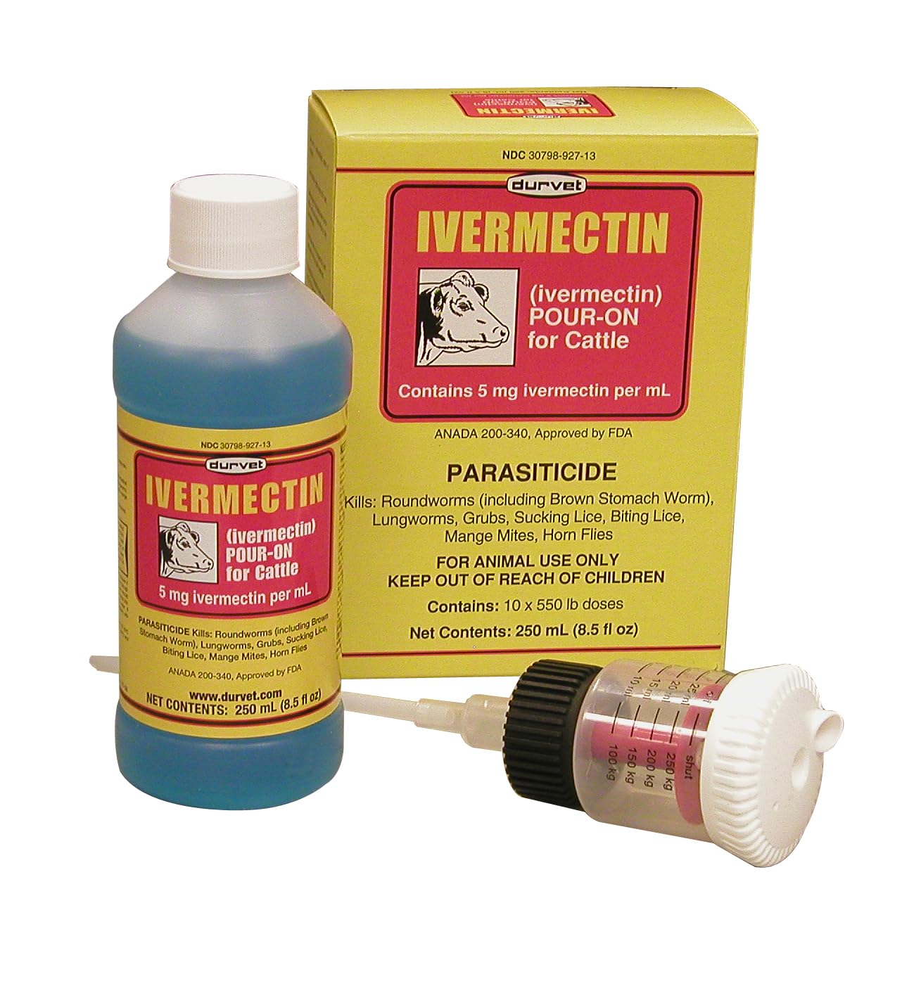 Durvet Ivermectin Pour-On Entwurmer 250ml