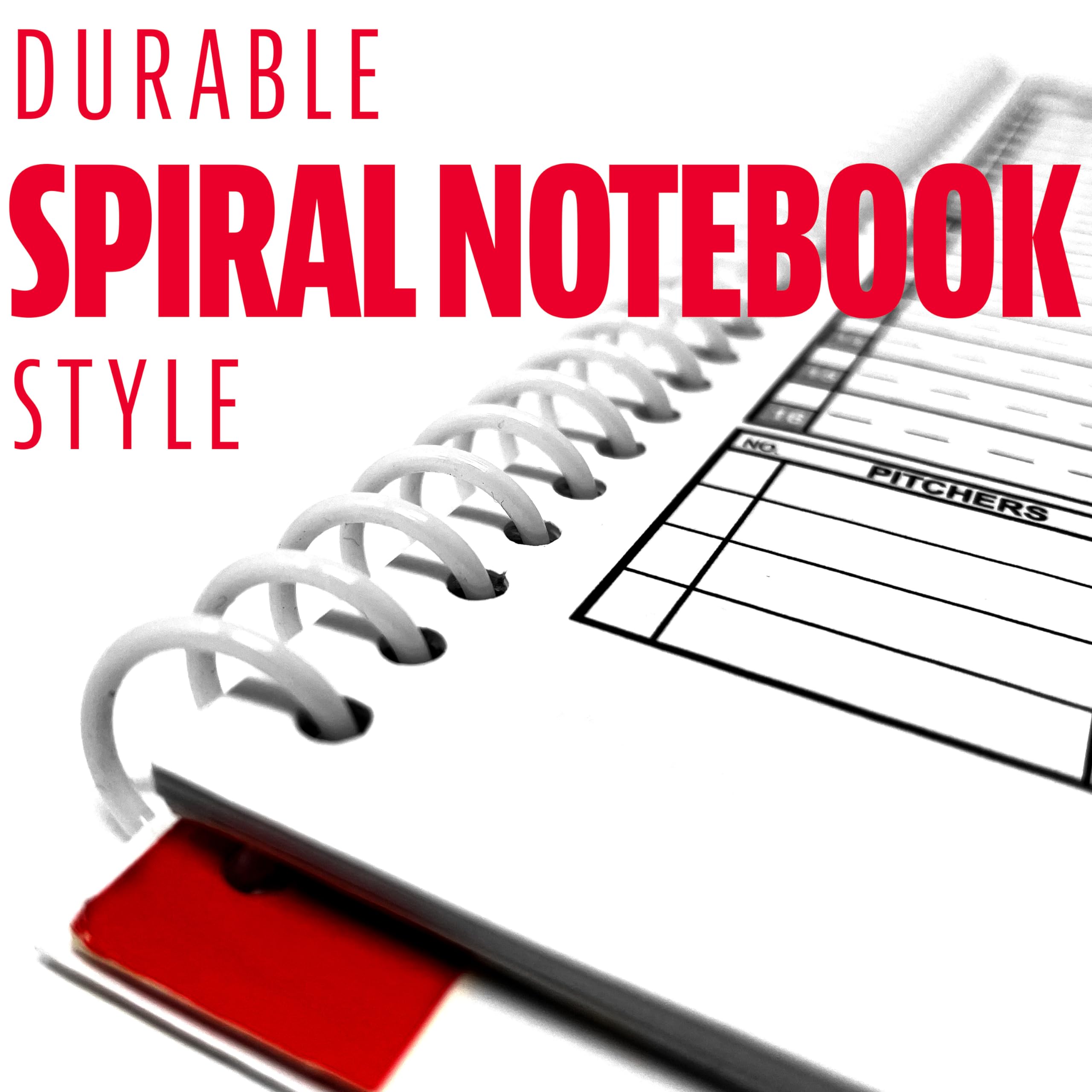 Franklin Sports MLB Baseball + Softball Scorebook - Book for Stats - Coaching Official Scorekeeper - 25 Games