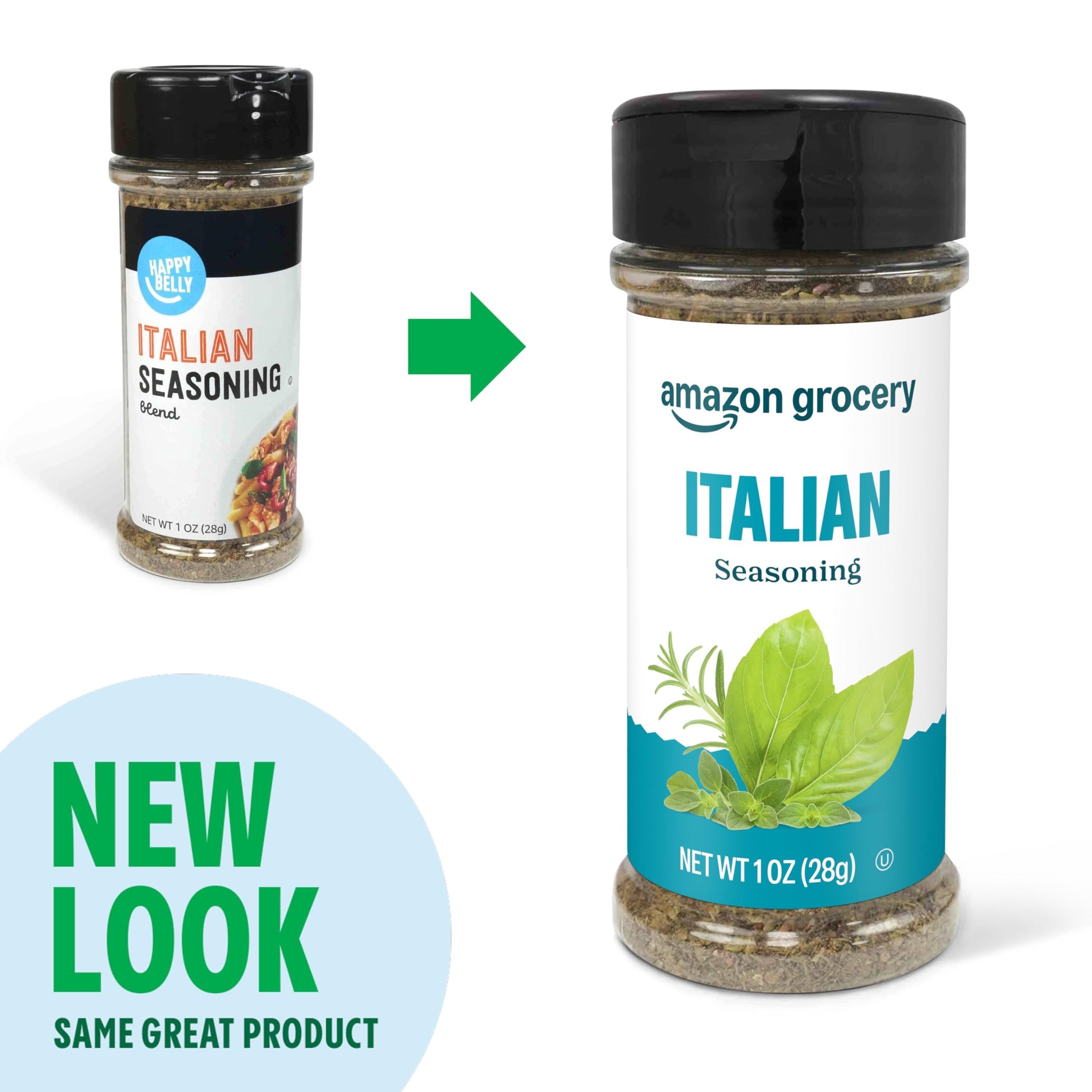 Amazon Grocery, Italian Seasoning, 1 Oz (Previously Happy Belly, Packaging May Vary)