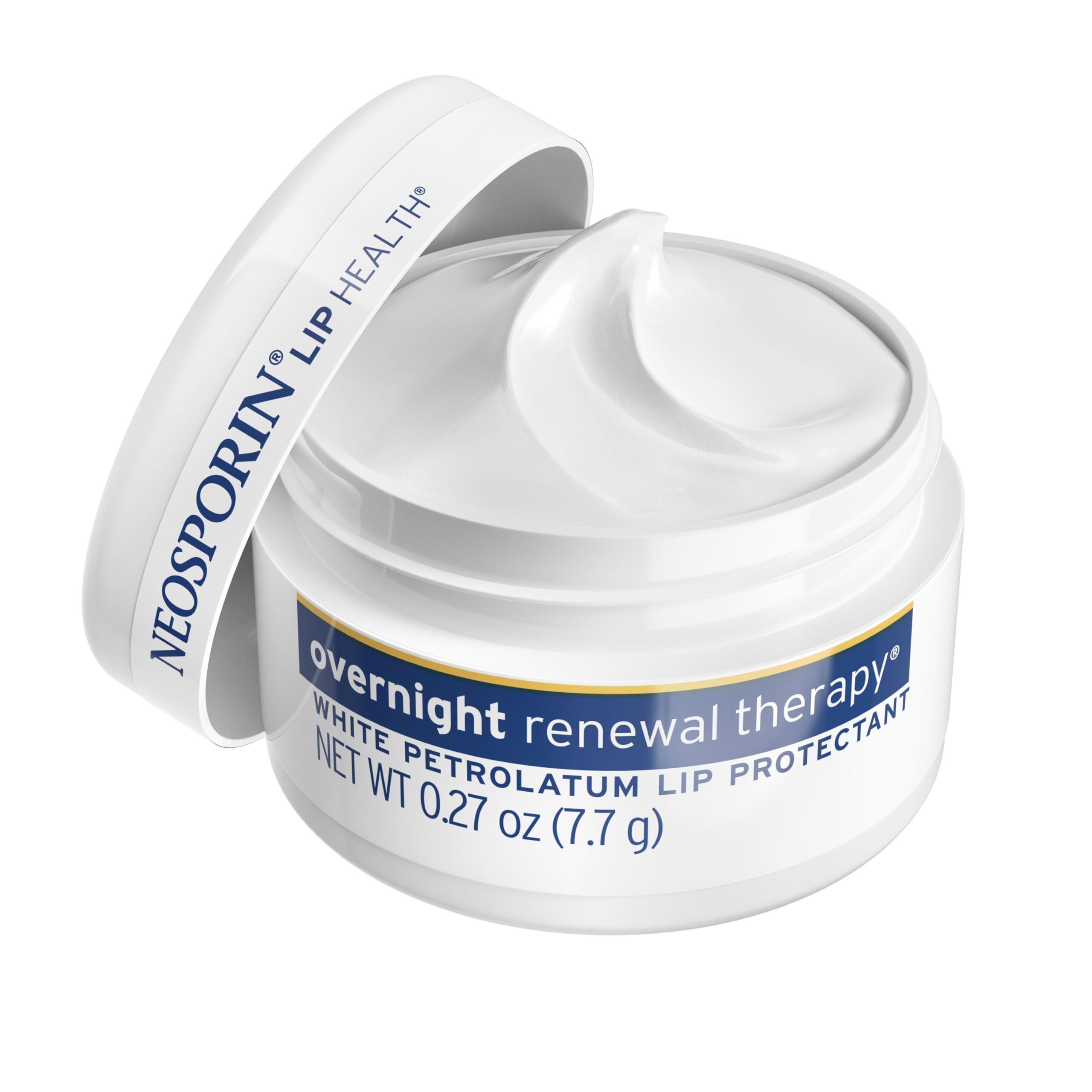 Neosporin Lip Health Overnight Renewal Therapy, 0.27 Oz, Pack of 2