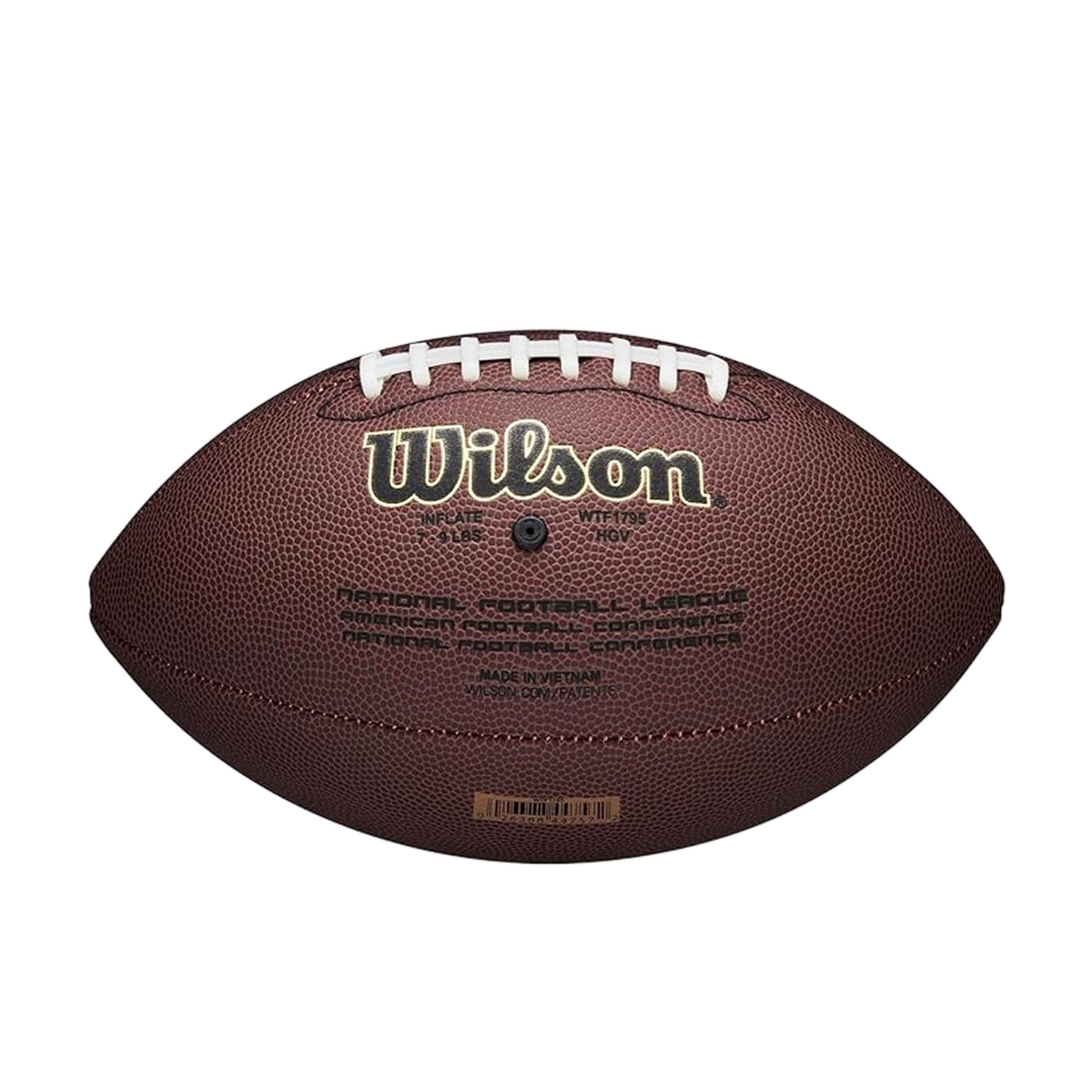Wilson NFL Super Grip Composite Football - Official Size, Brown