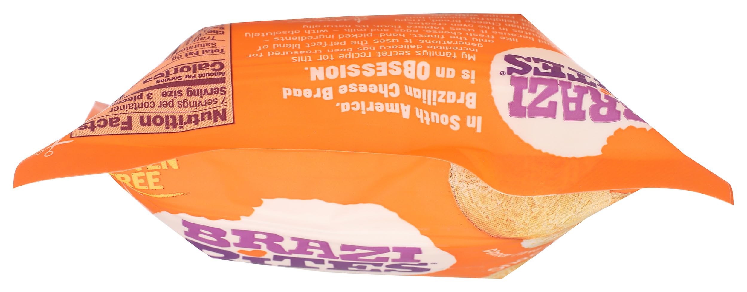 Brazi Bites Brazilian Cheese Bread, Original, 11.5 oz (Frozen)