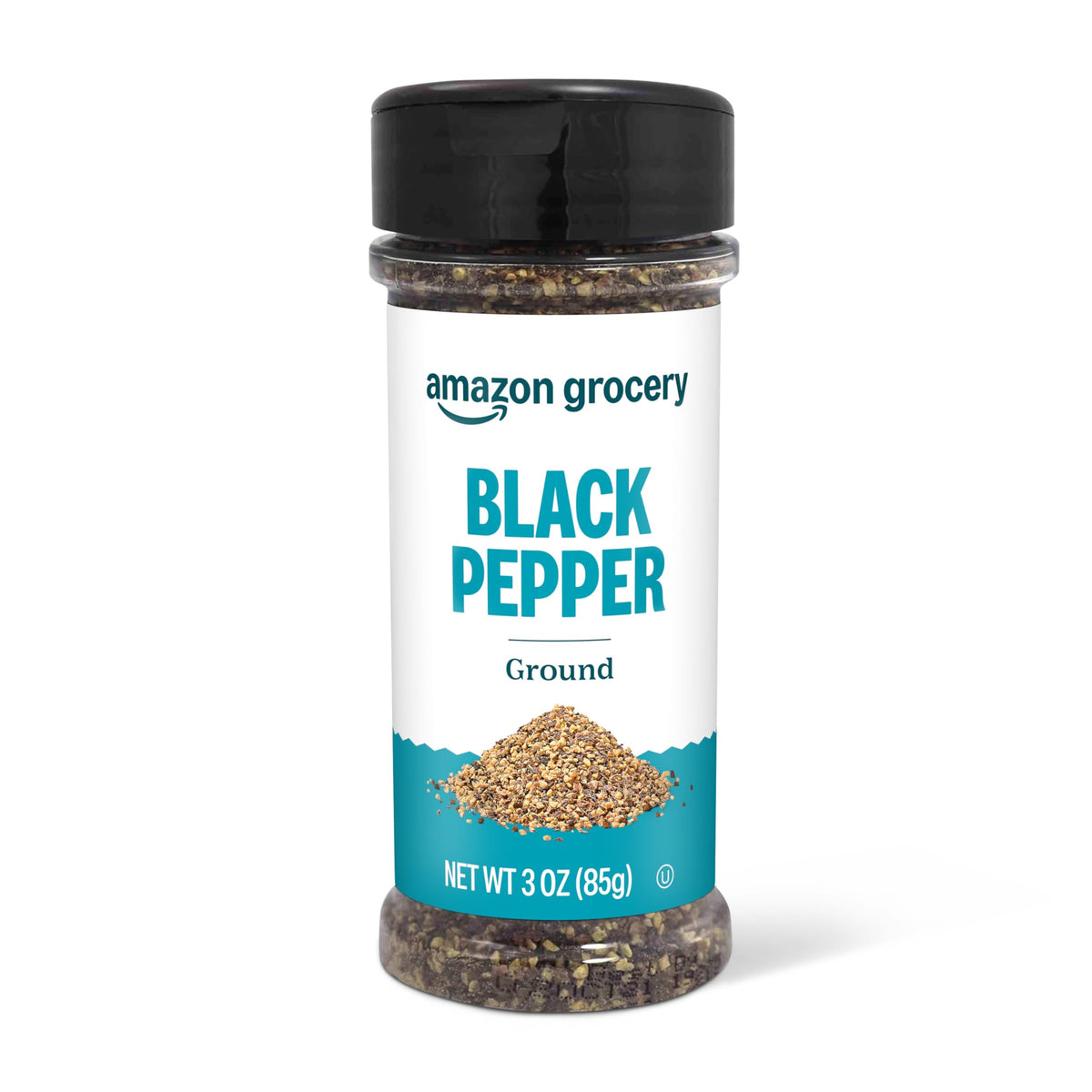 Grocery, Ground Black Pepper, 3 Oz (Previously Happy Belly, Packaging May Vary)