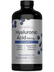 NeoCell Hyaluronic Acid Liquid with Vitamin C, Berry, 16 Fl Oz (Pack of 1) - Packaging May Vary
