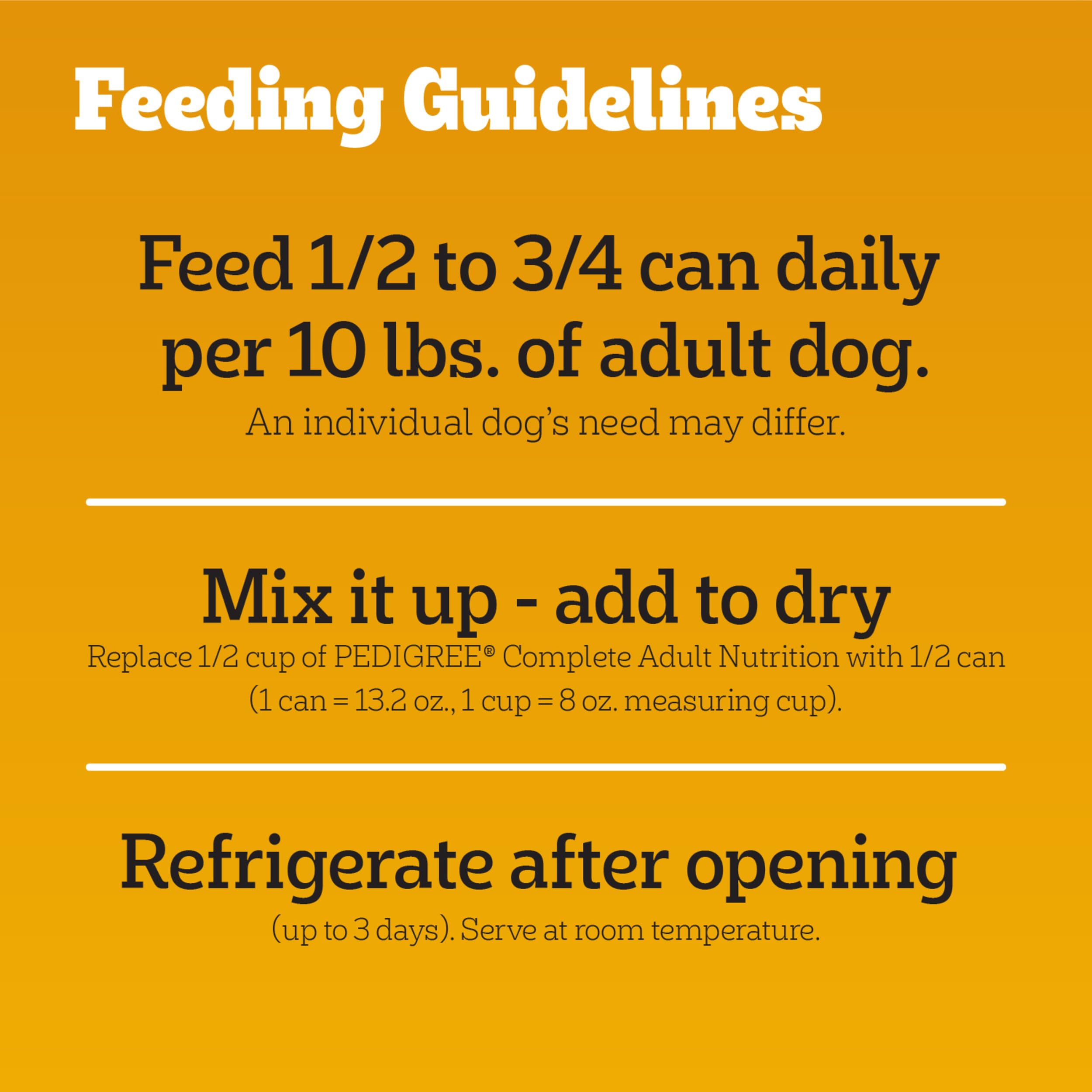 Pedigree Choice Cuts in Gravy Adult Canned Soft Wet Dog Food, Beef & Country Stew, 13.2 oz. Cans (12 Count, Pack of 1)