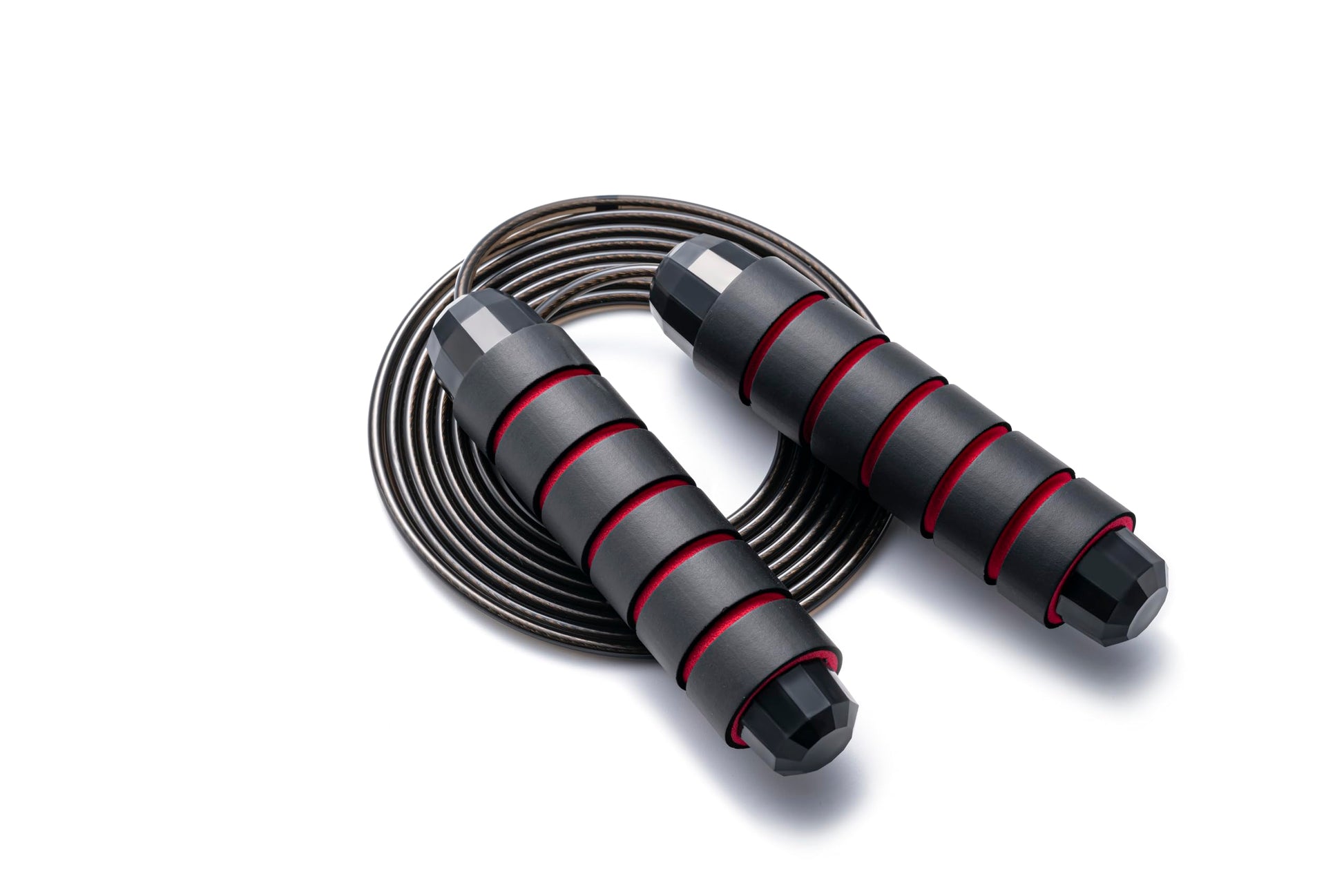 BOOMIBOO Jump Rope, Adjustable Jump Ropes,Skipping Rope Tangle-Free Rapid Speed with Ball Bearings for Women Men Kids,Exercise & Slim Body Jumprope at Home School Gym