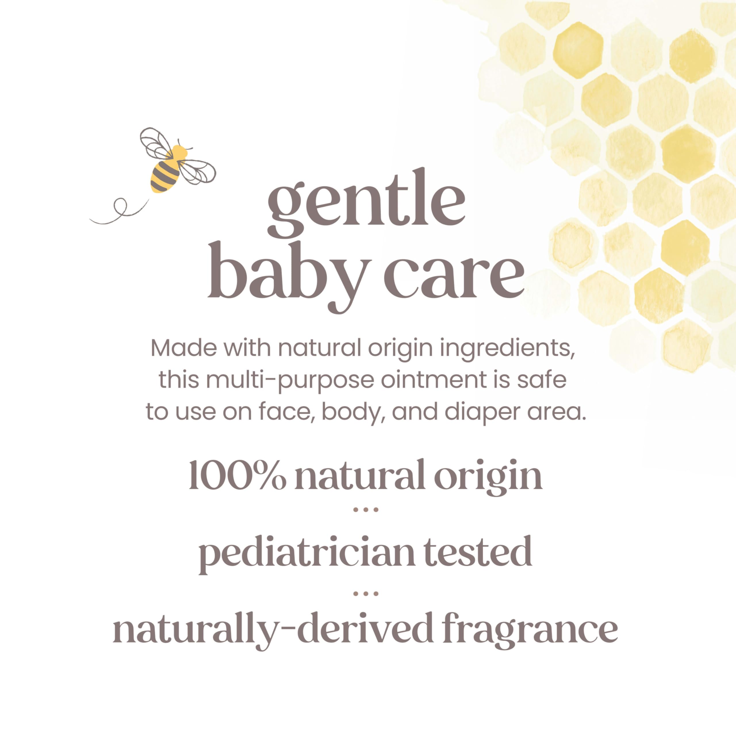 Burt's Bees Baby 100% Natural Multipurpose Ointment, Face & Body Baby Ointment – 7.5 Ounce Tub