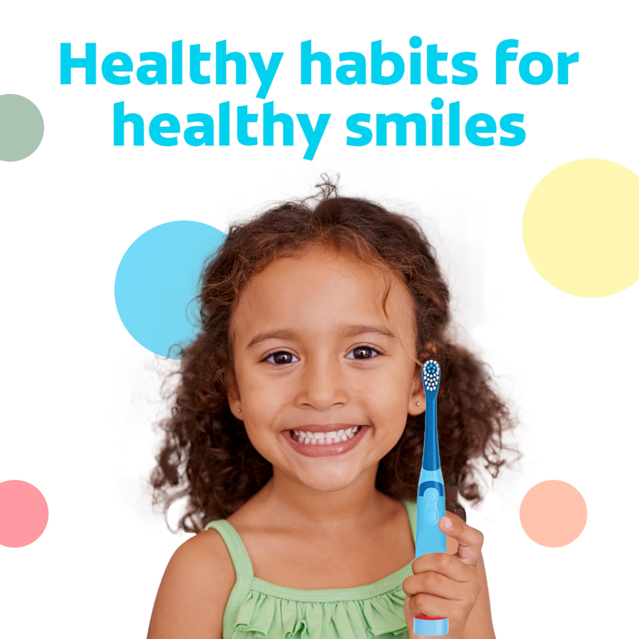 Colgate Kids Powered Vibrating Toothbrush Bluey 1 Pack