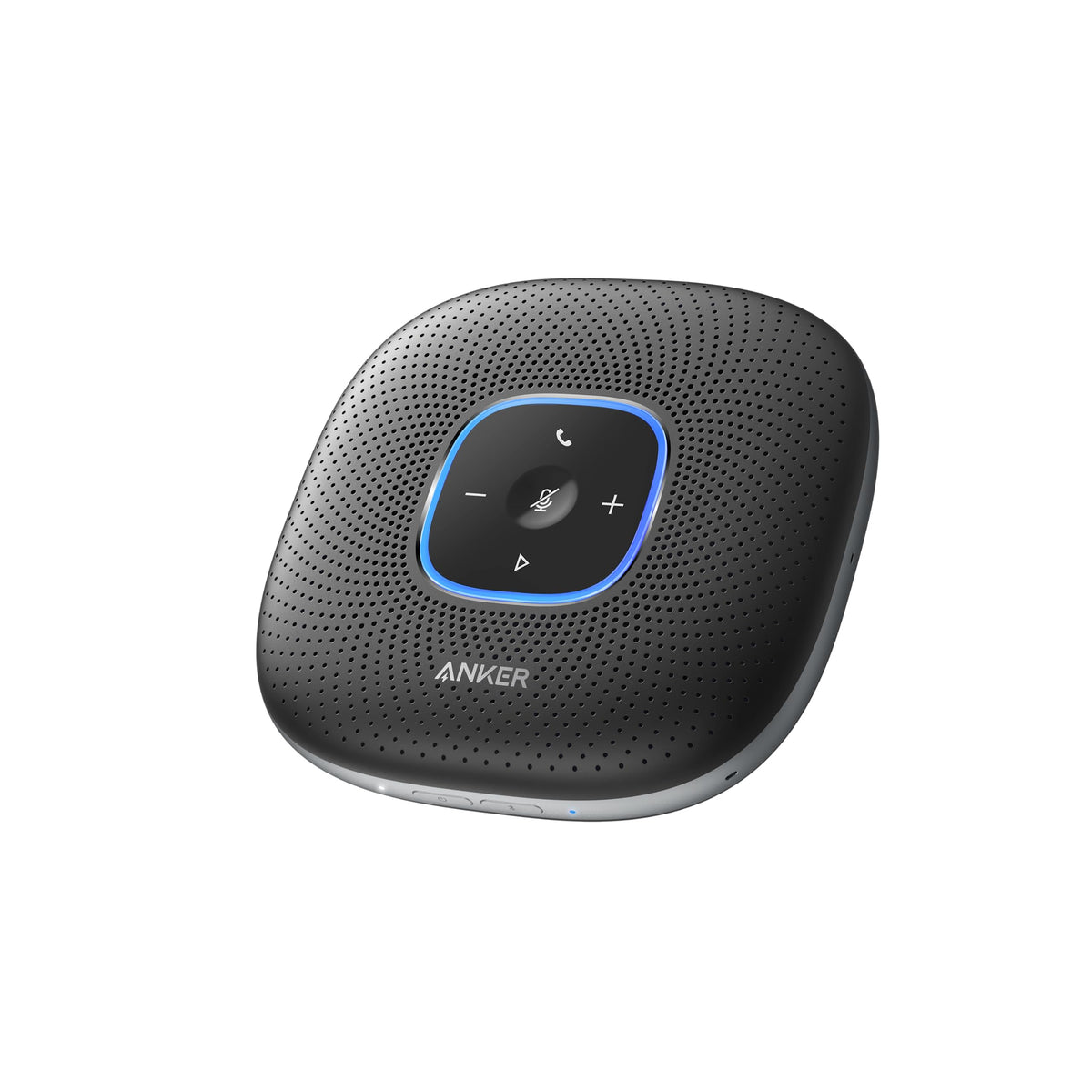Anker PowerConf Speakerphone, Zoom Certified Conference Speaker with 6 Mics, 360 degrees Enhanced Voice Pickup, 24H Call Time, Bluetooth 5.3, USB C, Compatible with Leading Platforms for Personal Workspaces
