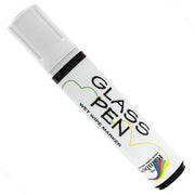 Glass Pen Window Marker: Liquid Chalk Pens for Glass, Whiteboard Markers with Washable Paint - Graduation, Car Windows, Mirror Pen, Storefront, Wedding, Parade, Party & Holiday (White, Jumbo Tip)