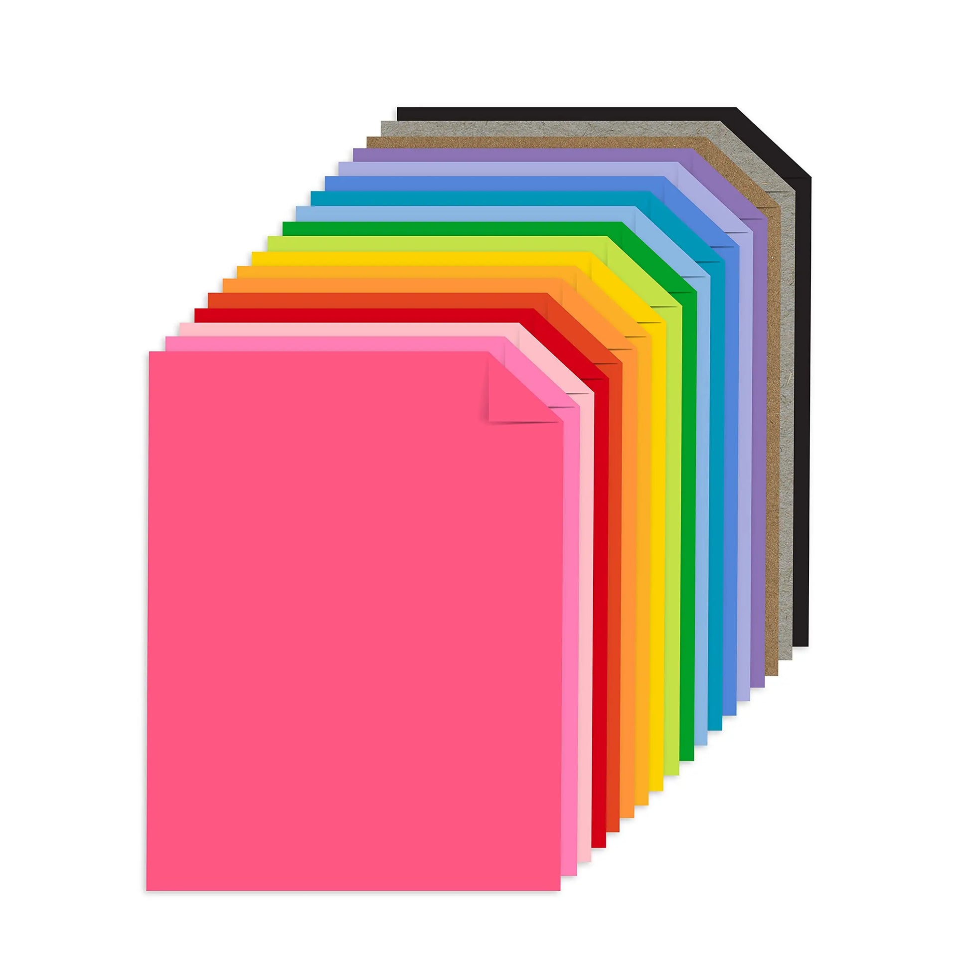 Neenah Astrodesigns Cardstock Pack 8.5"X11" 72/Pkg - 18 Bold & Vivid Colors
