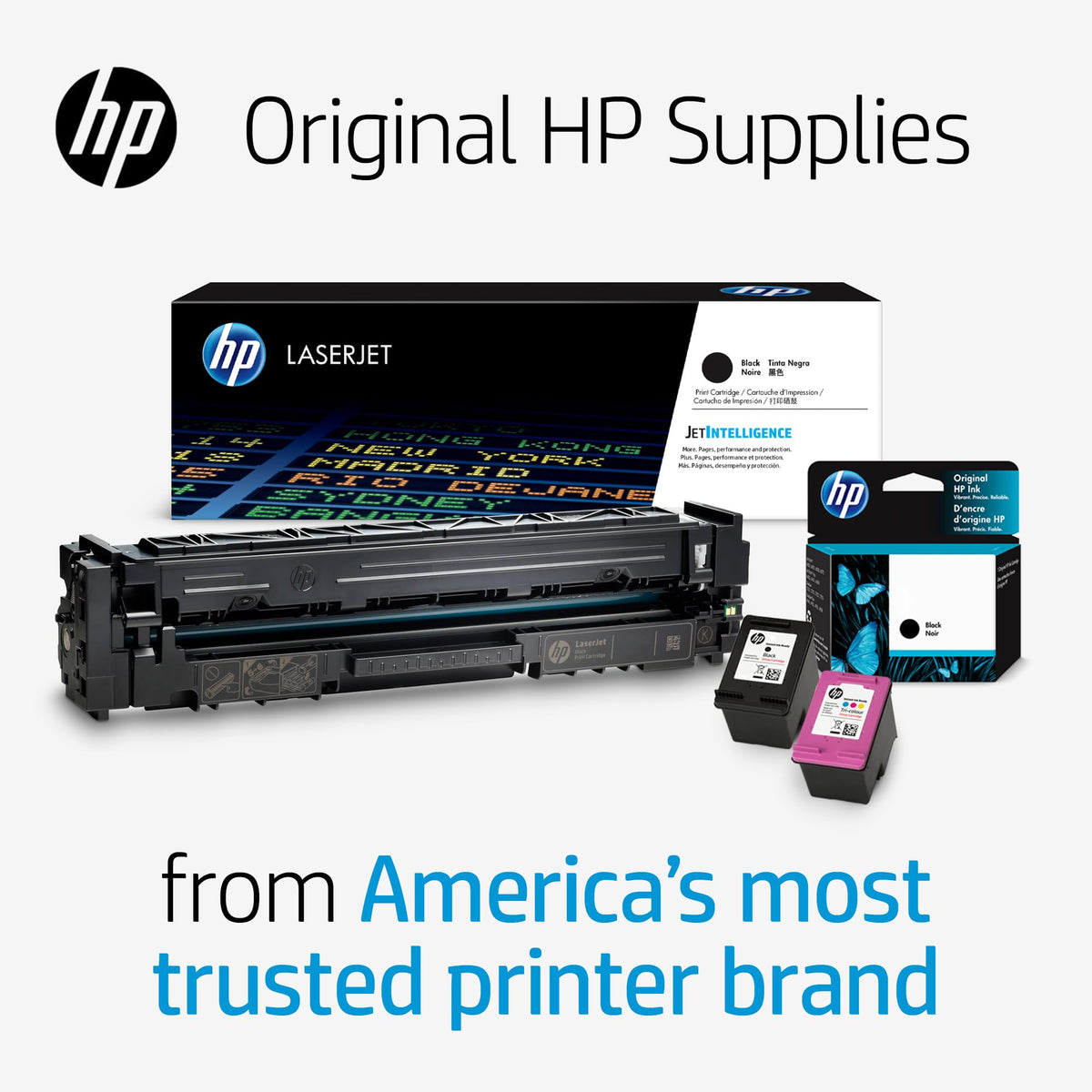 HP 68 Schwarze Tintenpatrone | Kompatibel mit Envy 6100e, 6500e Serie | Instant Ink geeignet | 7FP21TN
