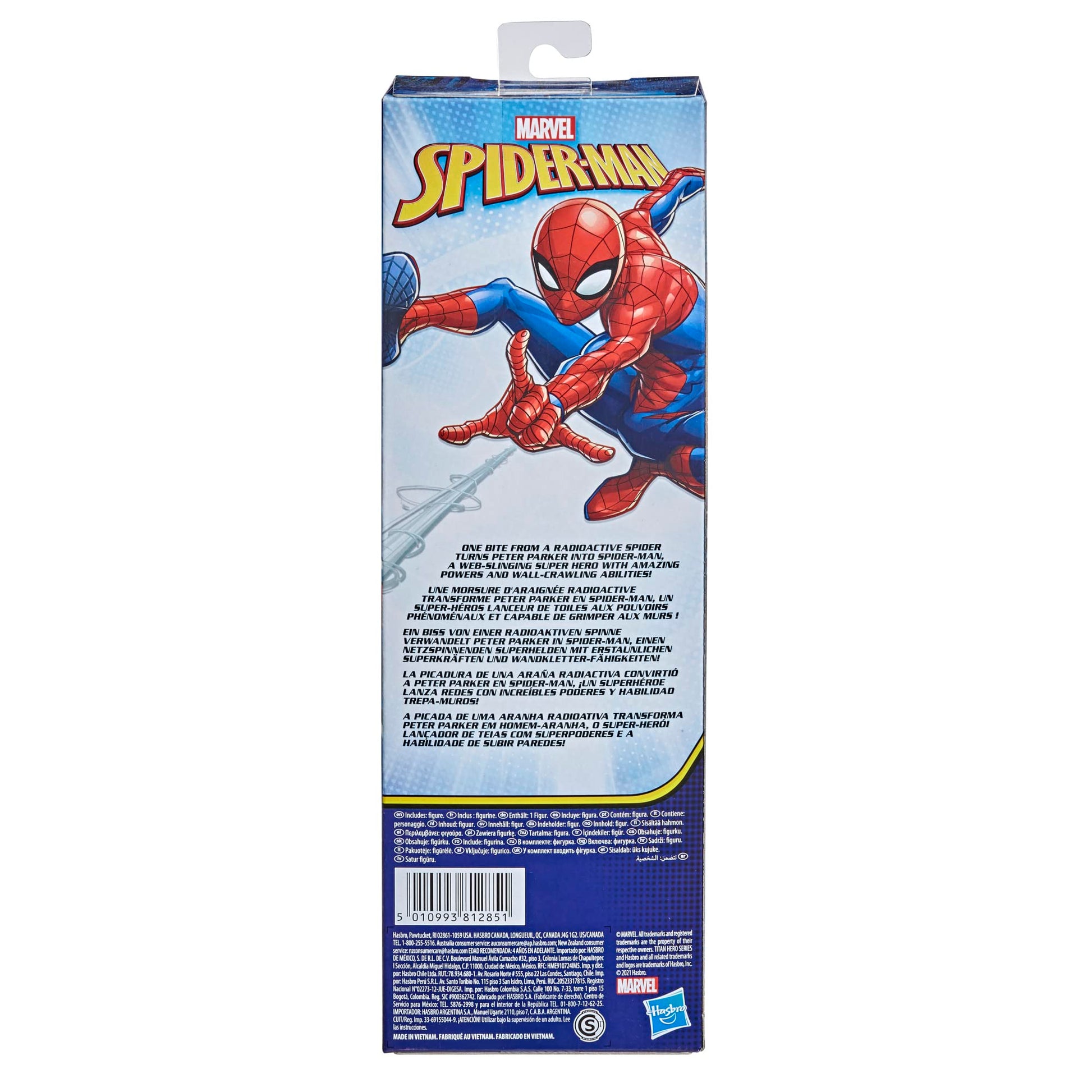 Marvel Titan Hero Series Spider-Man 12-Inch Action Figure with Fx Port