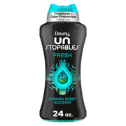 Downy Unstopables In Wash Scent Booster Beads, Fresh Scent, 24 oz, Laundry Beads for Odor Protection (Packaging May Vary)