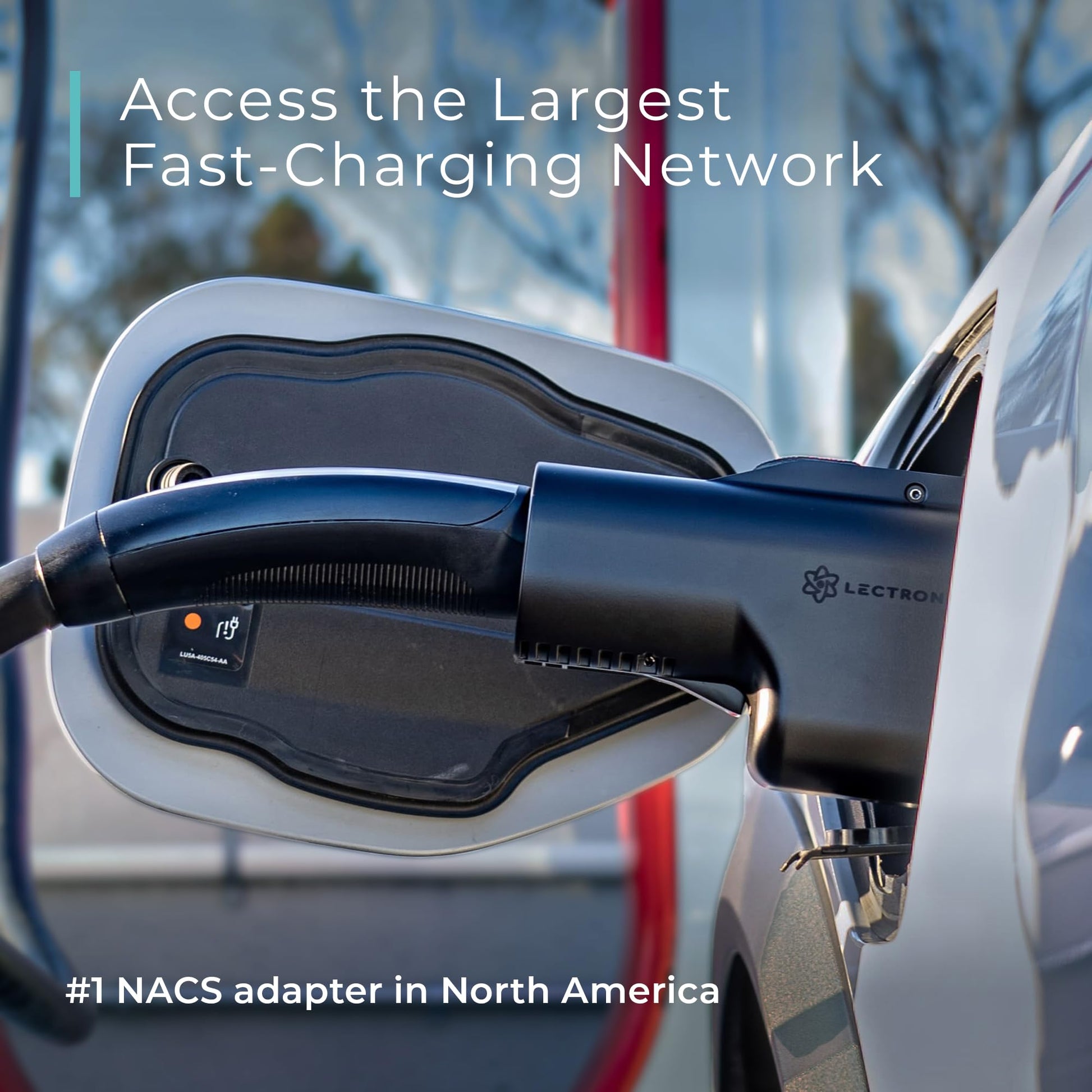 Lectron NACS to CCS Electric Vehicle Adapter with Interlock - 500 Amps / 1000V - Compatible with Tesla Superchargers - CCS1 Fast Charging with Vortex Plus [Check with Your Automaker for Compatibility]