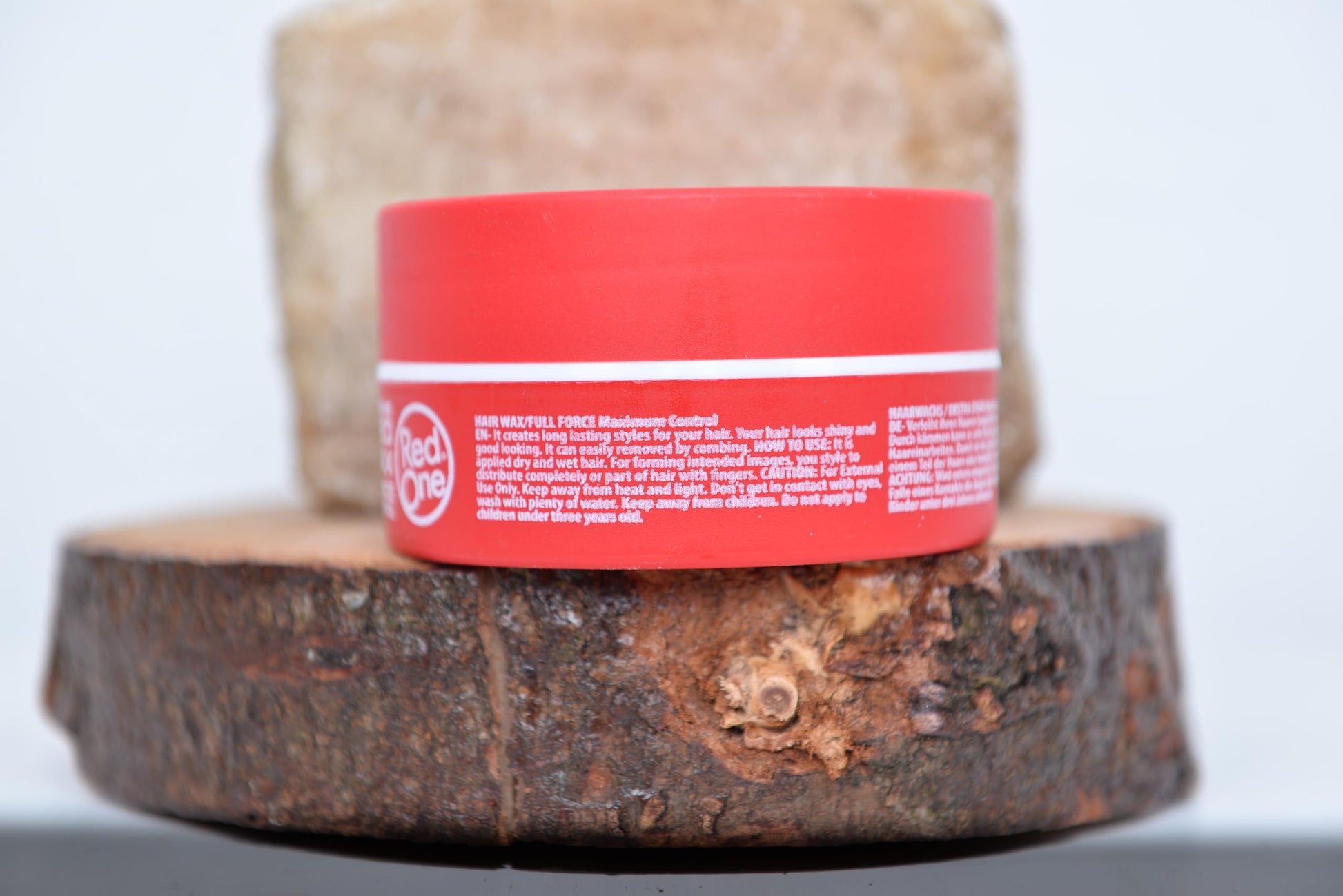 Redone Hair Wax Red 150 ml | Edge Control | Ultra Hold | Hair Wax for Men and Women | Strawberry Fragrance | Maximum Control