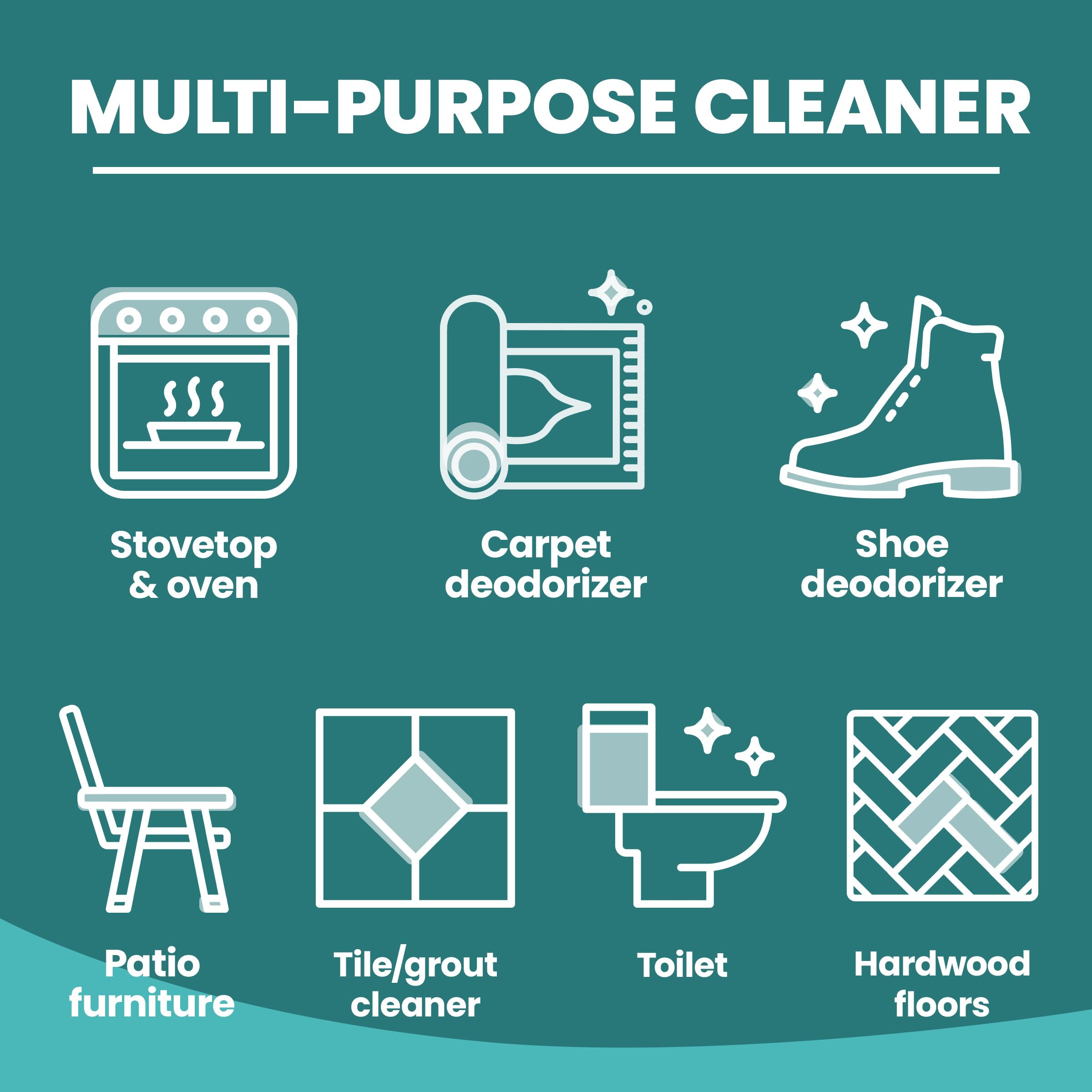 20 Mule Team All Natural Borax Detergent Booster & Multi-Purpose Household Cleaner, 65 Ounce, 4 Count