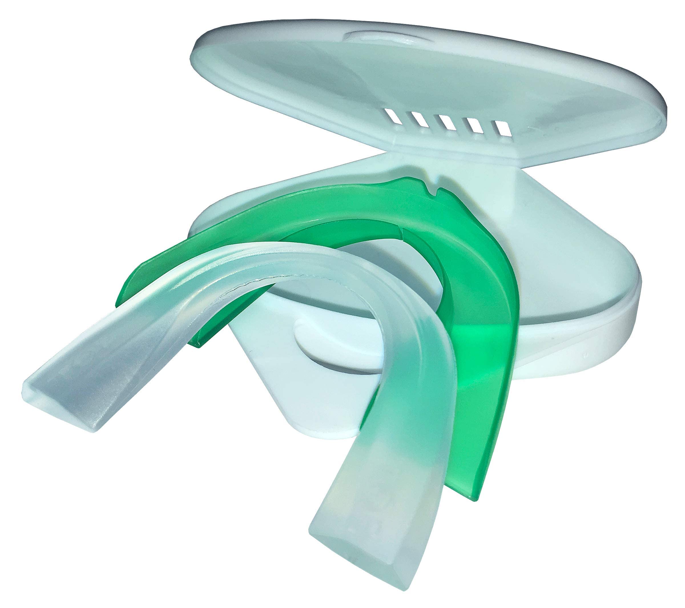 Oral-B Mouth Guard for Grinding Teeth at Night - Nighttime Dental Guard for Sleeping – Moldible Night Guard with Scope Mint Flavor – Less Than 3-Minutes for Custom Teeth Protection - 2 Pack