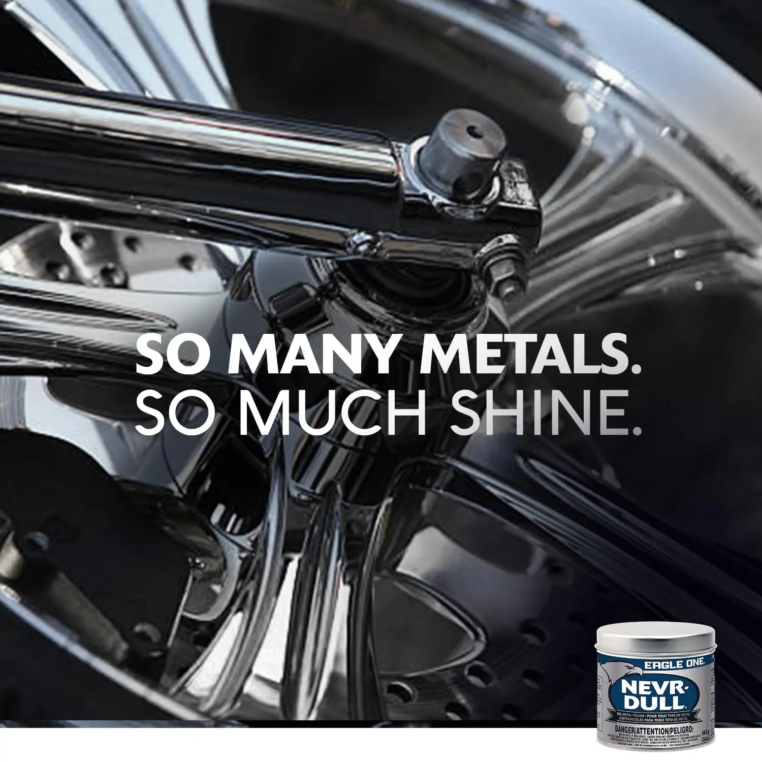 Eagle One Car Polish, Nevr-Dull Wadding Metal Polish, 5 Oz