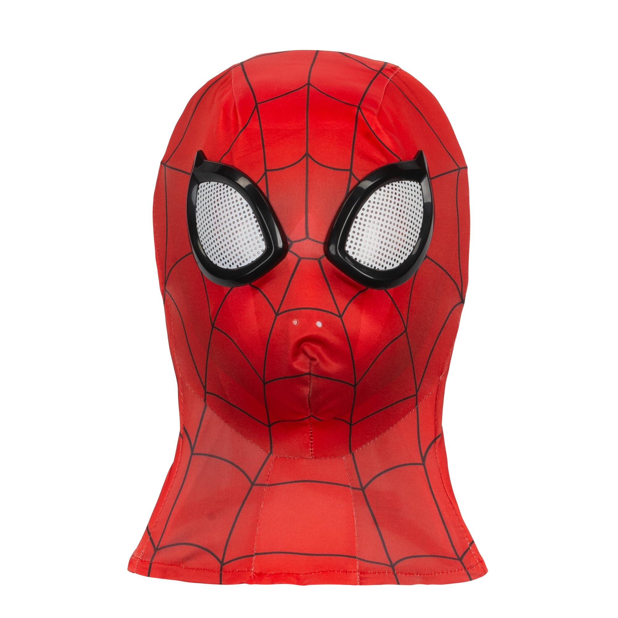 Marvel Spider-Man Official Youth Deluxe Zentai Costume - Deluxe Two-Way Stretch Spandex with Invisible Zippers and Wrist Openings for Added Convenience (S) Multi