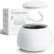 Zima Dental Pod: Ultrasonic Retainer Cleaner. The Original Retainer Cleaner Machine, Aligner Cleaner, Nightguard Cleaner, Mouthguard Cleaner, Denture Cleaner. Ultrasonic Cleaner For Oral Dental Care