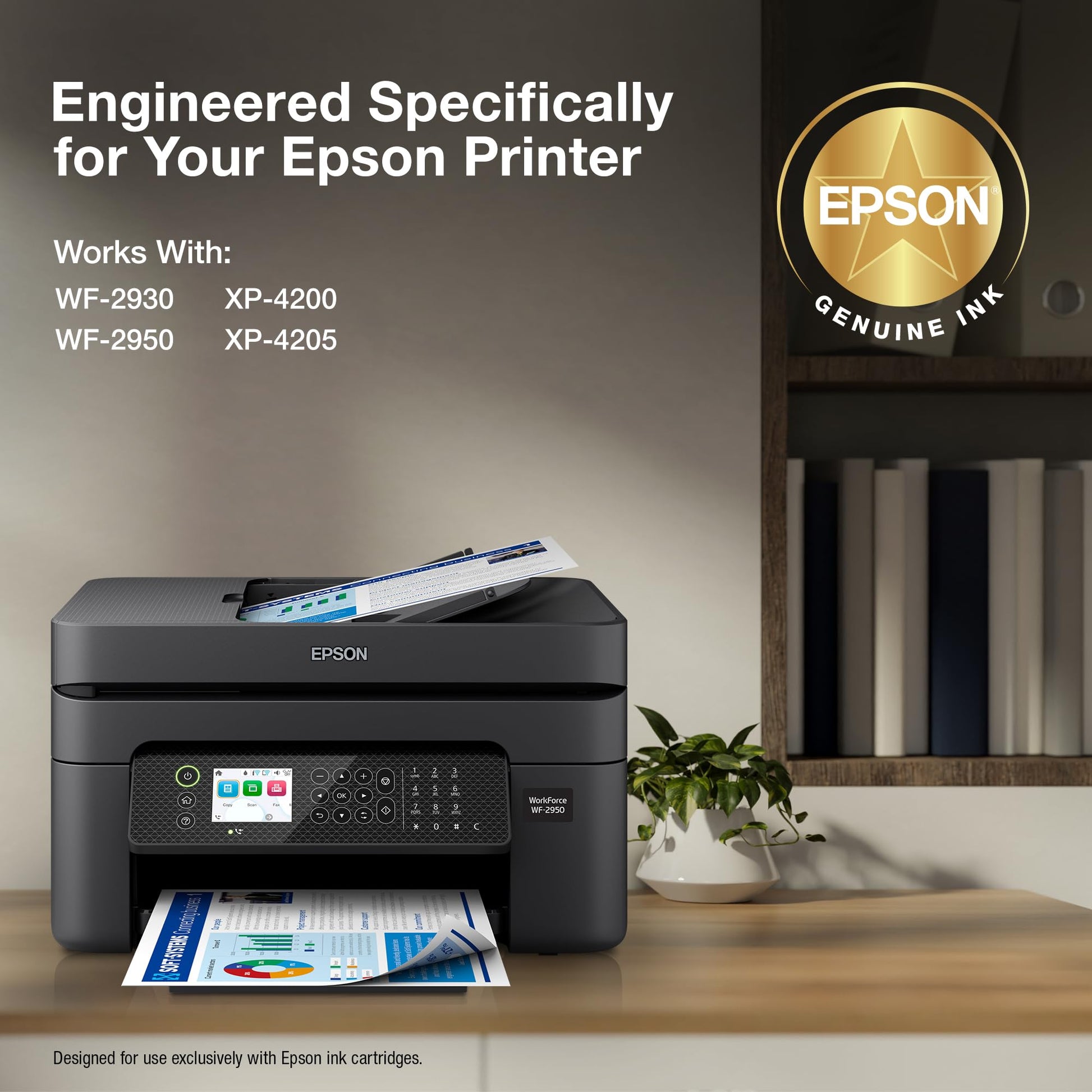 Epson 232 Claria Ink Standard Capacity Color Combo Pack (T232520-S) Works with Workforce WF-2930, WF-2950, Expression XP-4200, XP-4205
