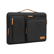 MOSISO 360 Protective Laptop Case 16 inch, 15-15.6 inch Laptop Sleeve Compatible with MacBook Pro 16, HP, Acer, Dell, Lenovo, ASUS, Side Open Carrying Case with 4 Zipper Pockets&Handle, Black
