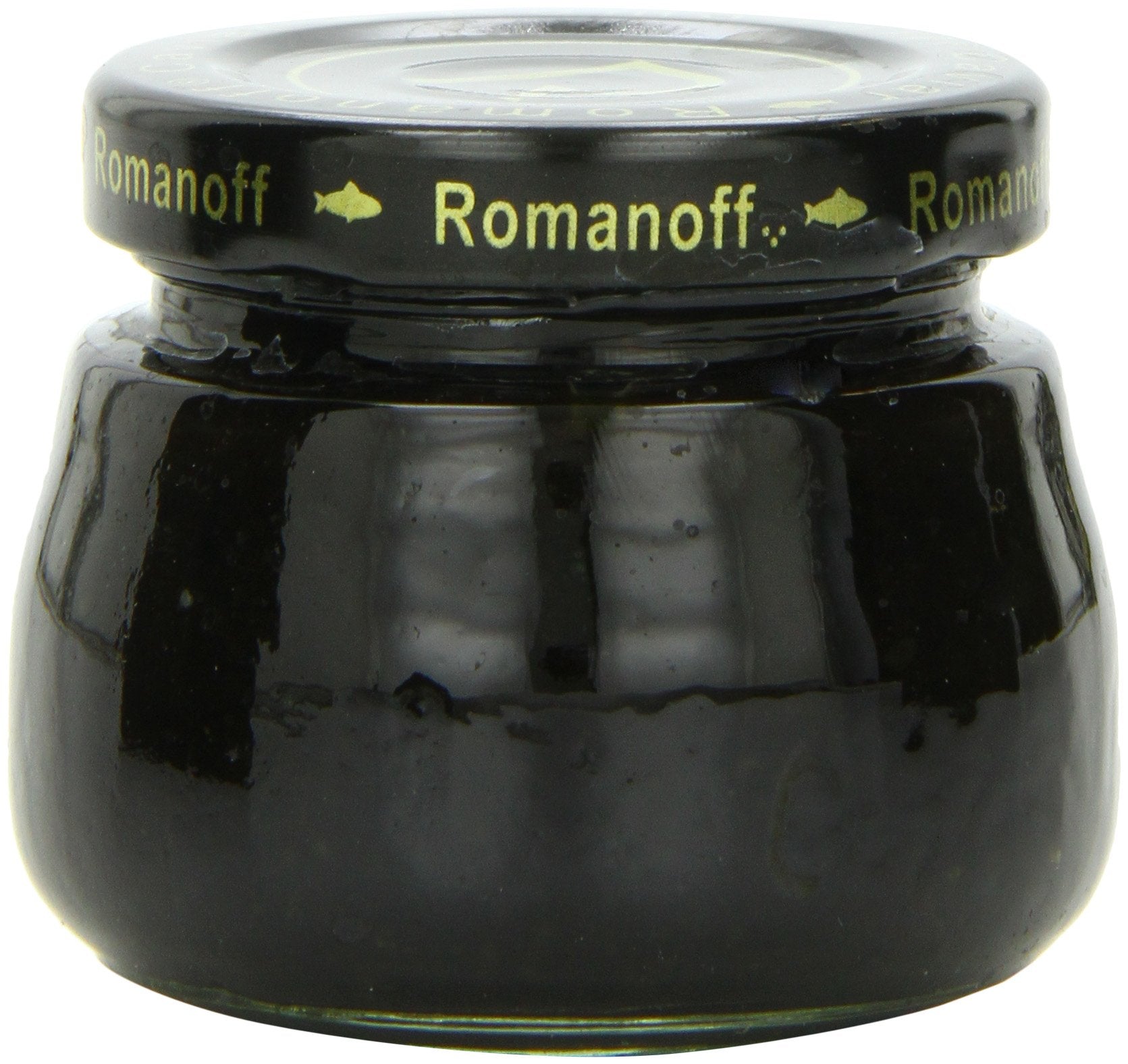 Romanoff Caviar Black Lumpfish, 2 oz, Whole