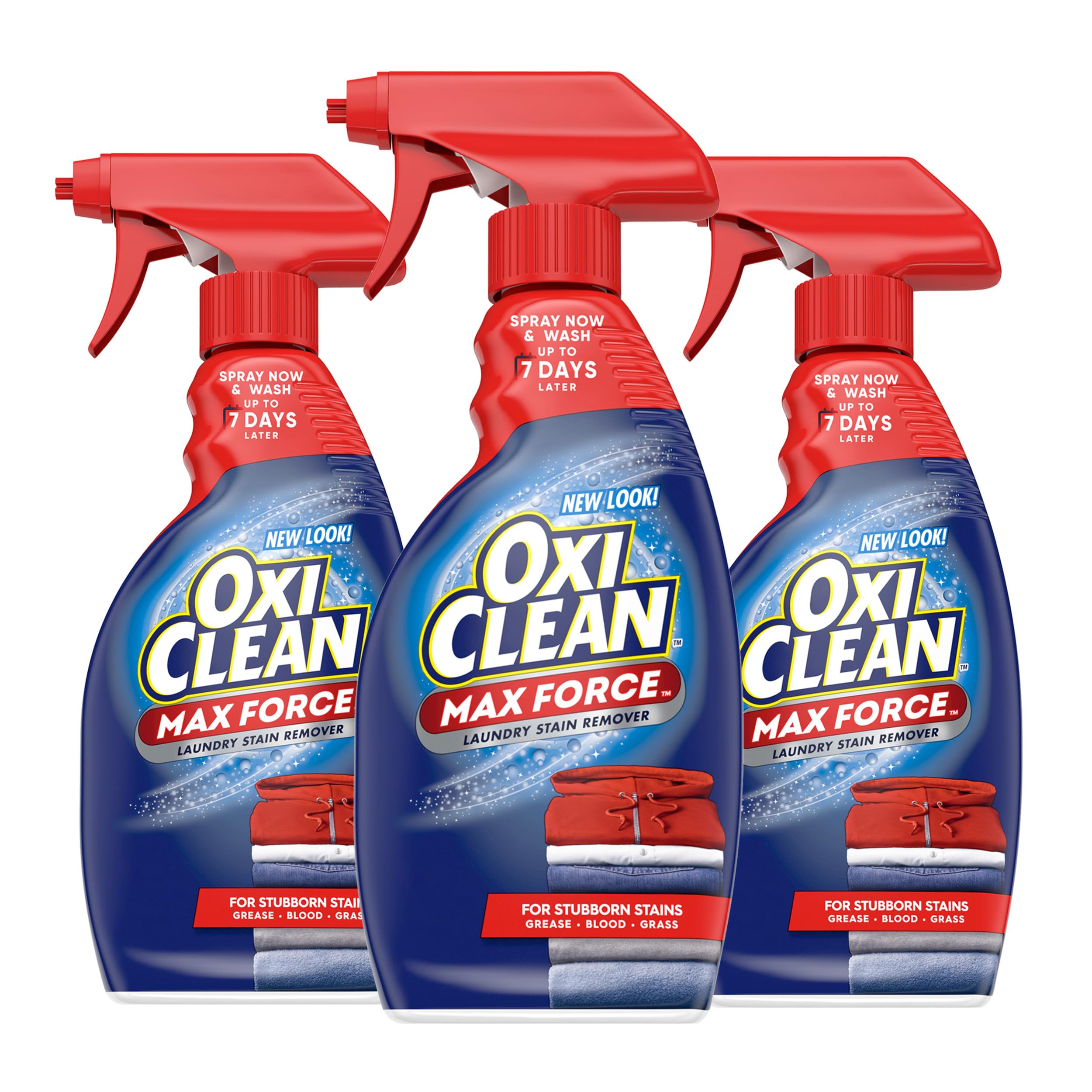 OxiClean Max Force Wäsche-Fleckenentferner Spray, 355 ml, 3er-Pack