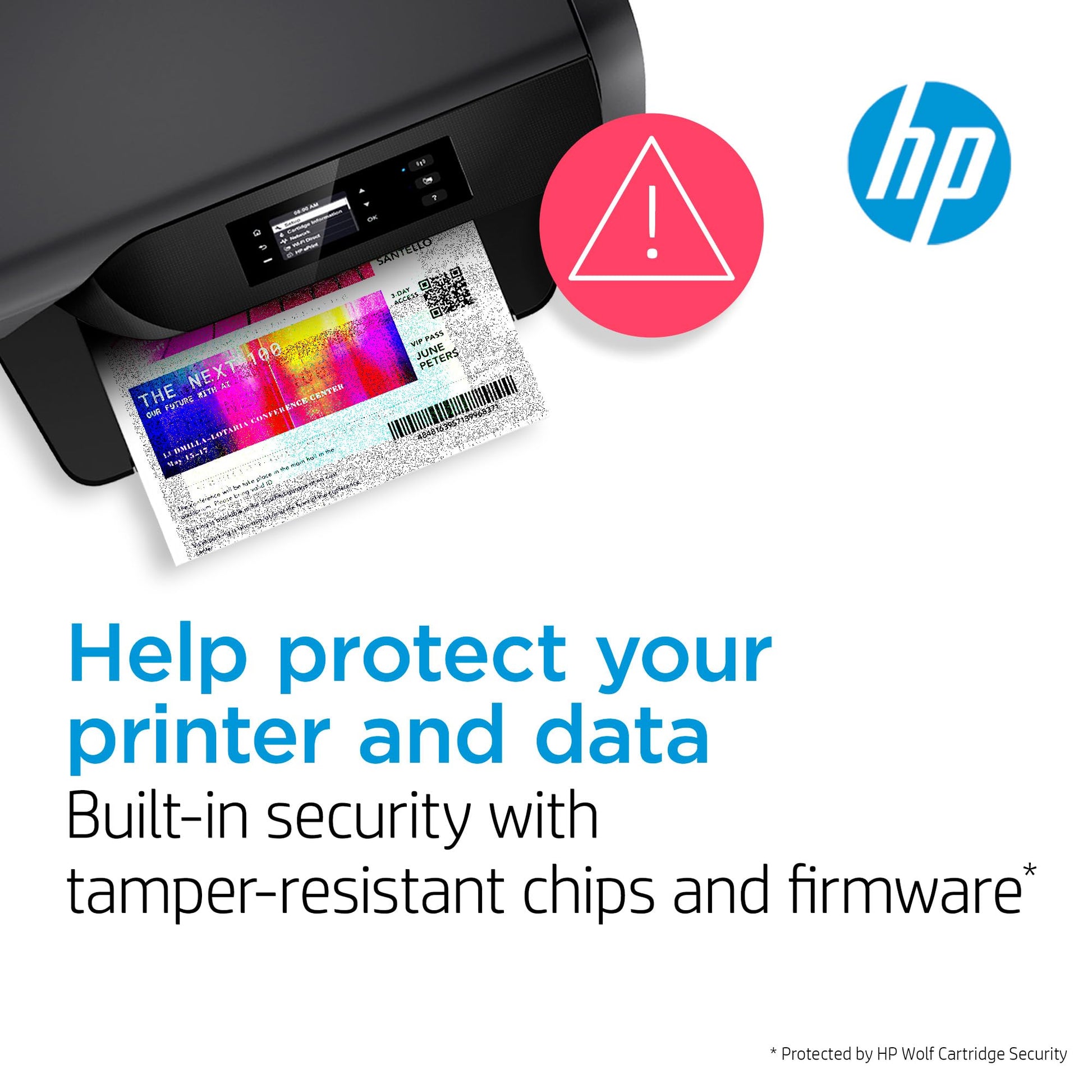 HP 65 Black/Tri-color Ink Cartridges for HP Printers (2-pack) | Works with Printer Series: AMP 100, DeskJet 2600, 3700, ENVY 5000 | Eligible for Instant Ink | T0A36AN