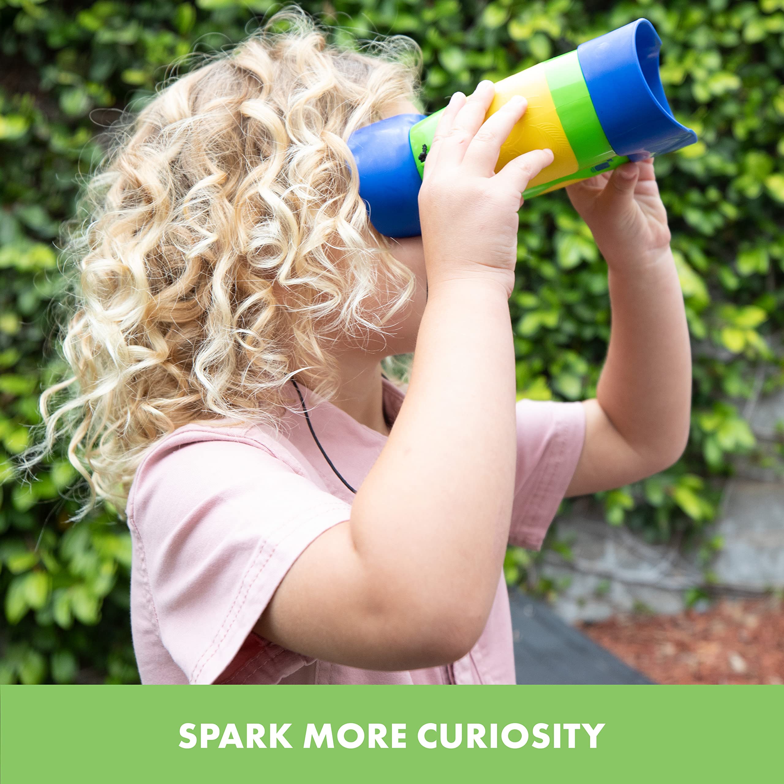 Educational Insights GeoSafari Jr. Kidnoculars, Binoculars for Toddlers & Kids, Easter Basket Stuffers for Kids, Gift for Toddlers Ages 3+