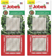 Jobe's 5001T Houseplant Fertilizer Food Spikes, 50 Pack