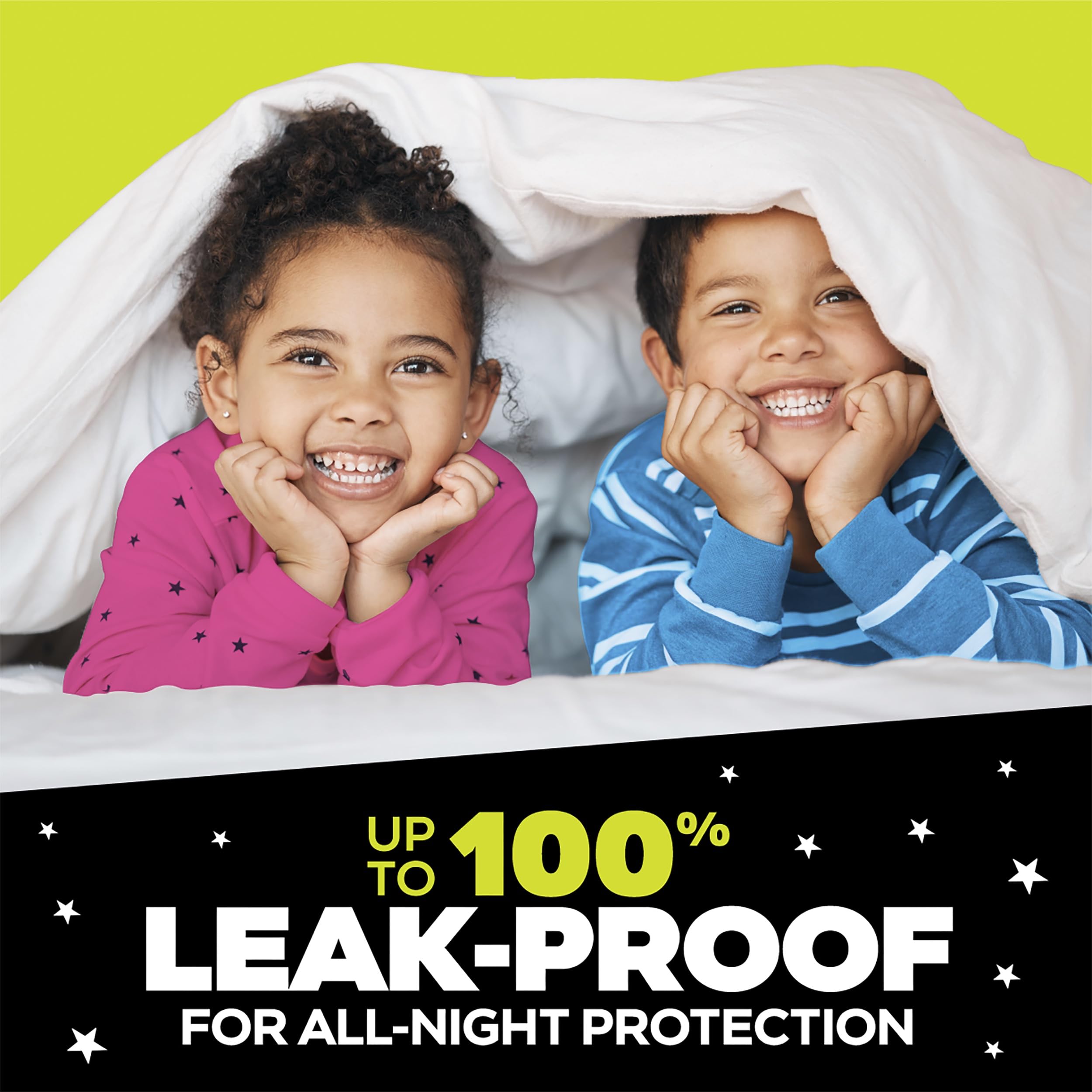 Ninjamas Boys Bedwetting Nighttime Underwear, Size S/M (38-70 lbs), 44 Count, Overnight Protection, Ultra Absorbent, Hypoallergenic