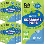 Crunchy roasted Edamame Beans snack (10 Pack sea salt) high Protein snack dry roasted edamame. Healthy keto snacks for adults & kids low carb vegan protein snacks vegan gluten free. Japanese food